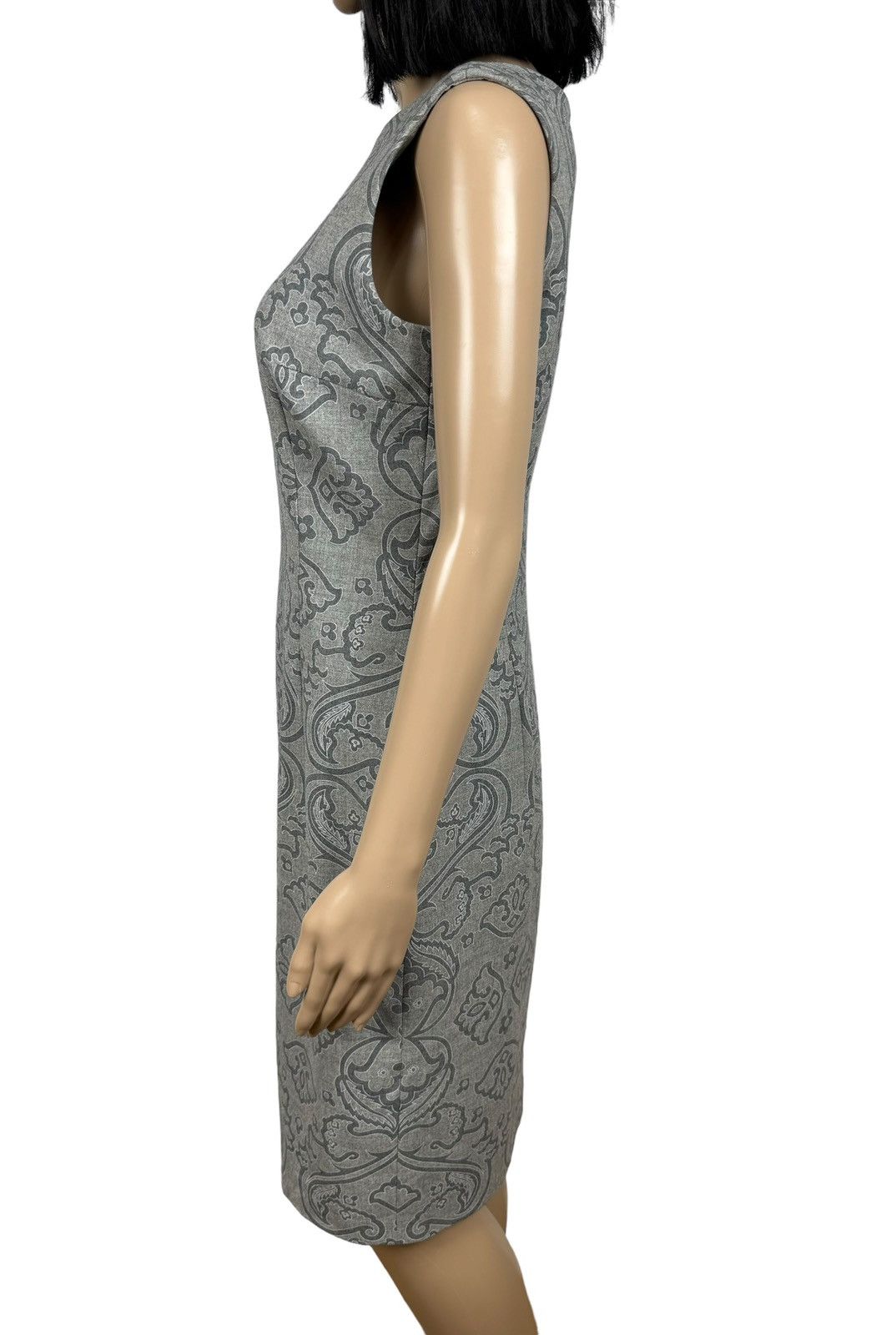 Escada × Vintage Escada Margaretha Ley Wool Dress Printed size L Size L / US 10 / IT 46 - 10 Thumbnail