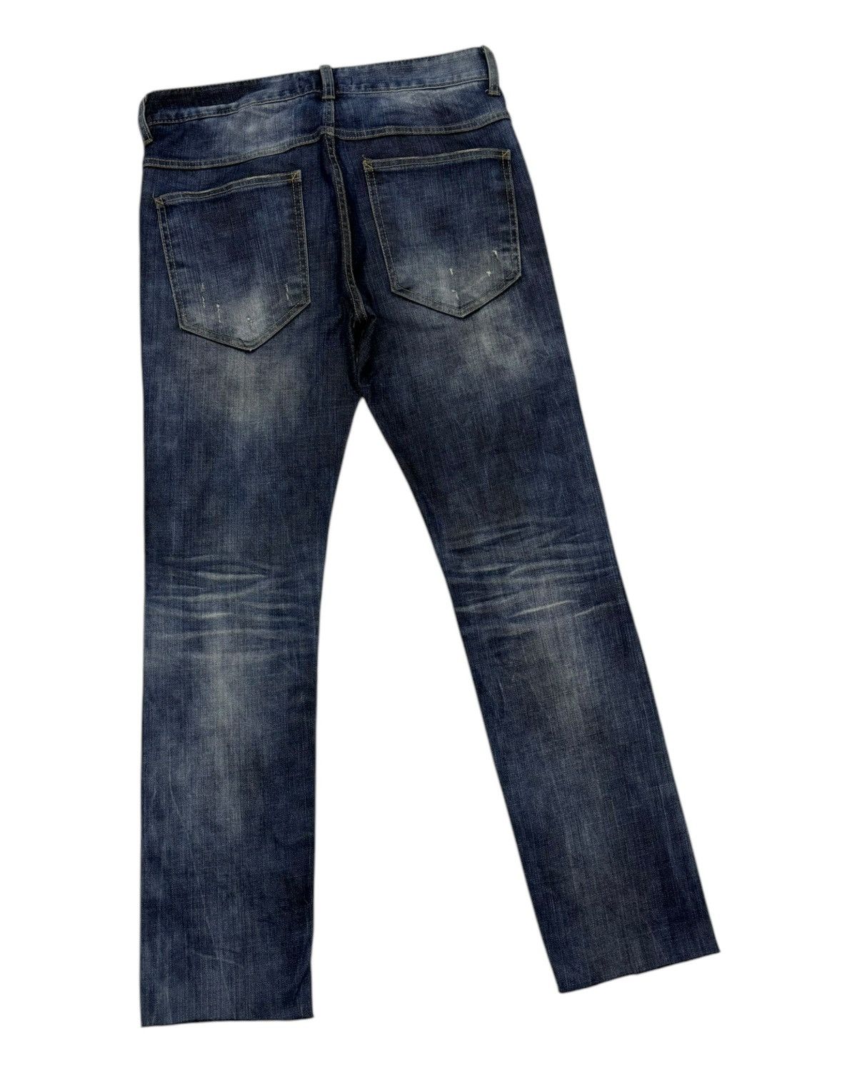 Japanese Brand Vintage After Image Distressed Denim Chrome Hearts Button Size US 32 / EU 48 - 6 Thumbnail