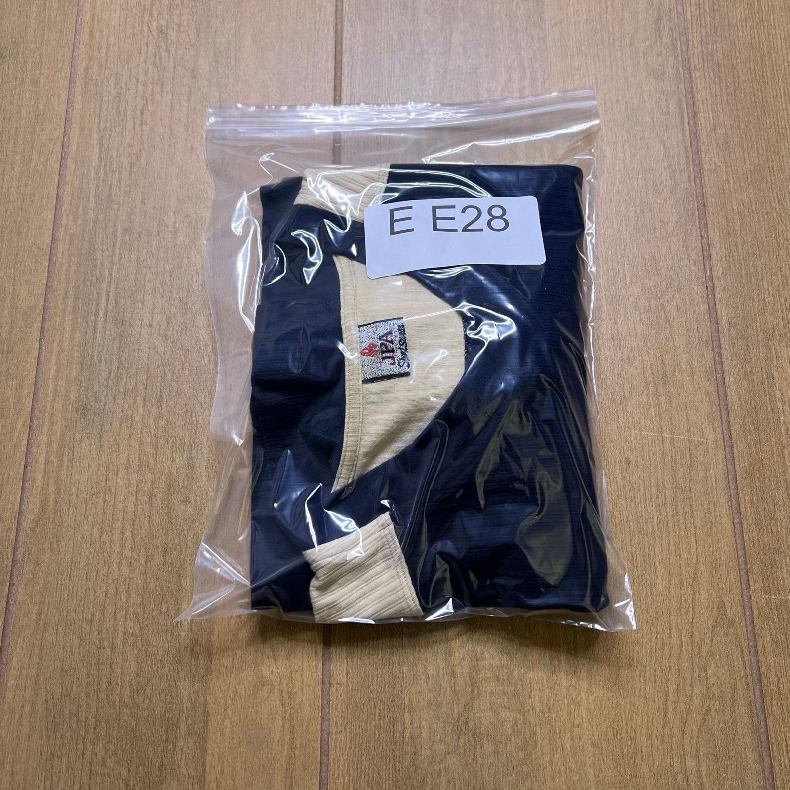 Vintage Vintage Y2K JPA Ribbed Shirt Mens Large Blue Soccer Style Size US L / EU 52-54 / 3 - 8 Thumbnail