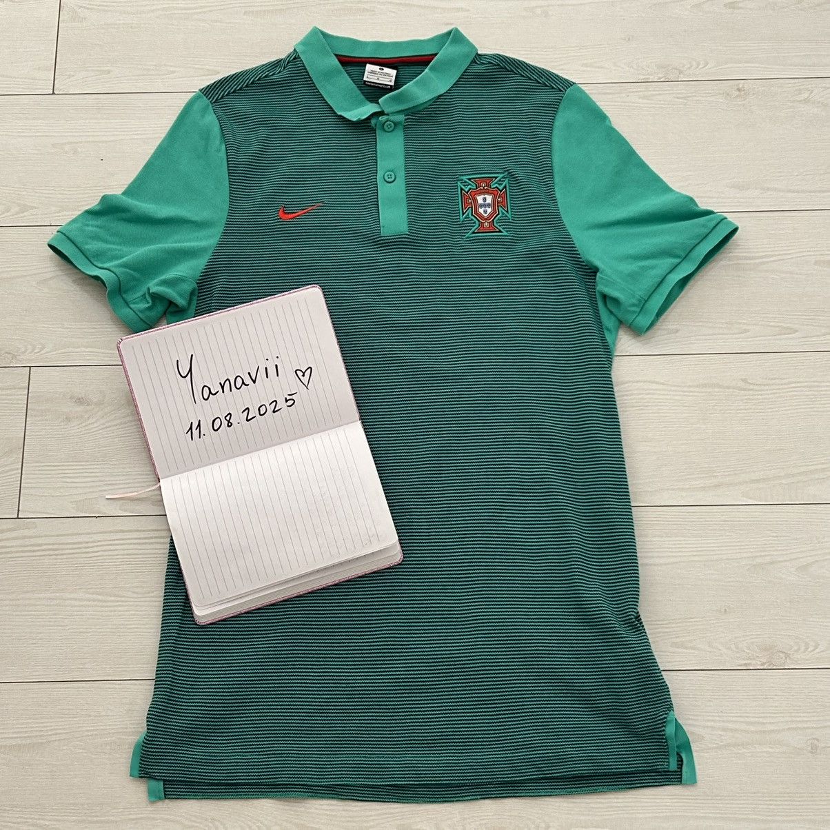 Nike Nike Portugal Polo Shirt x Sportwear x F.P.F x Vintage Size US L / EU 52-54 / 3 - 1 Thumbnail