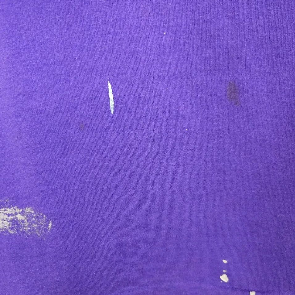 Hanes VINTAGE Hanes T Shirt Mens Size Large Purple 90s Country Spirit Run Short Sleeve Crew Neck Cotton Blend Size US L / EU 52-54 / 3 - 5 Thumbnail