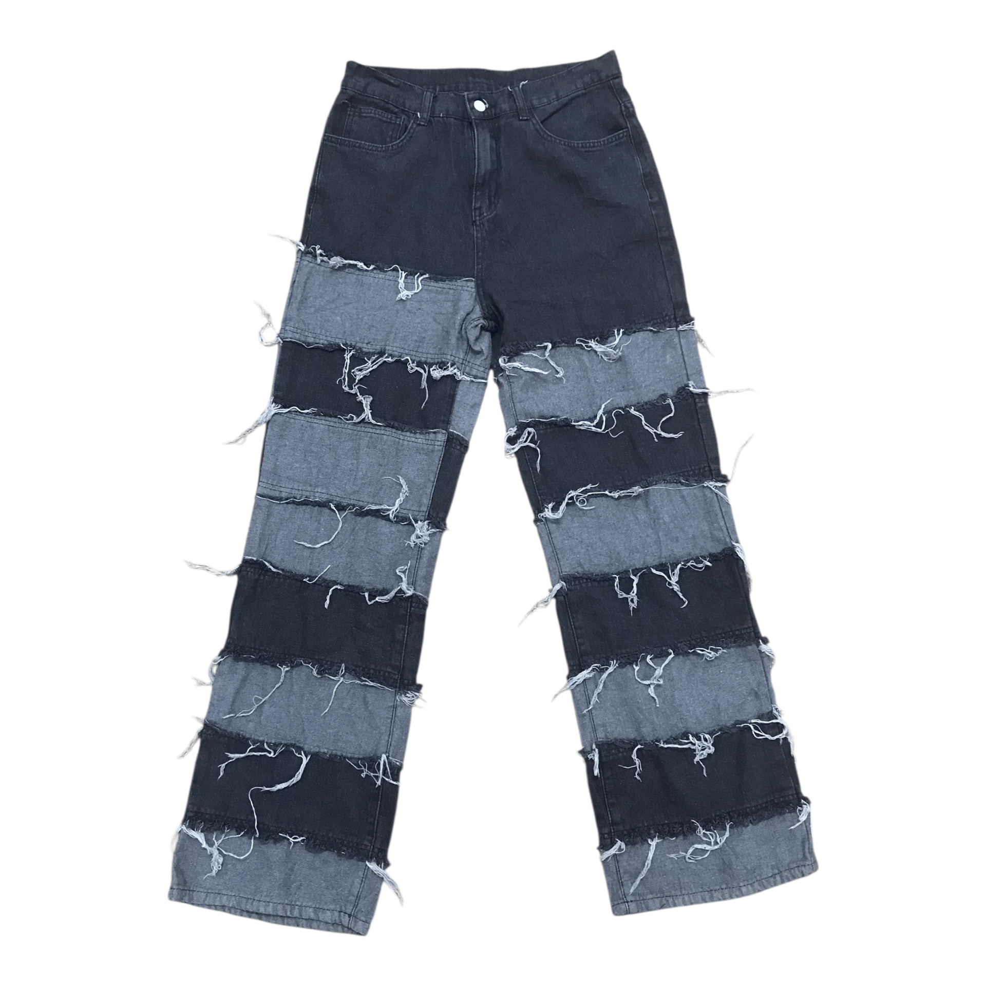 Japanese Brand Shein Patchwork Hagi Pant Size US 32 / EU 48 - 1 Thumbnail