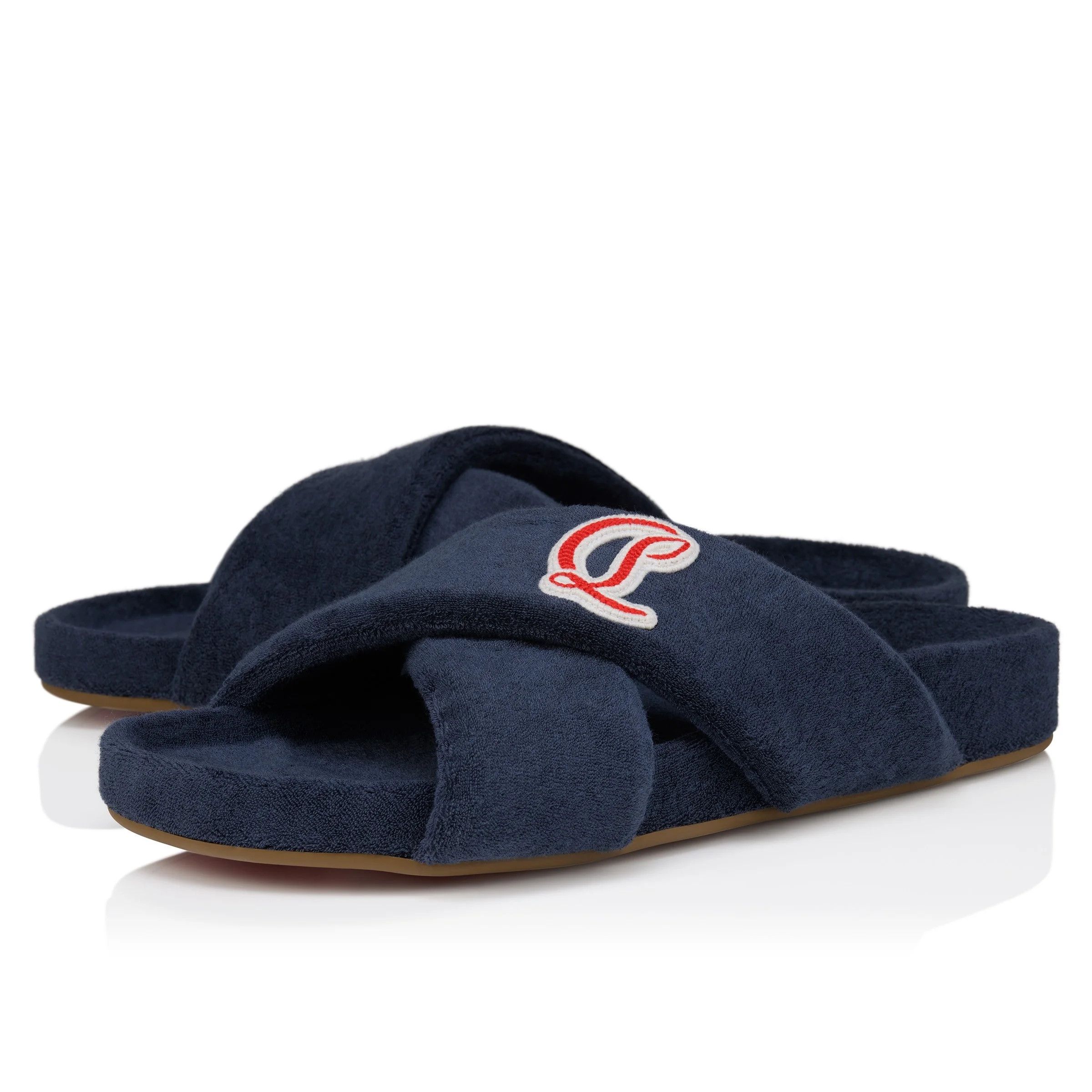 Christian Louboutin bizzu navy Size US 11 / EU 44 - 1 Thumbnail