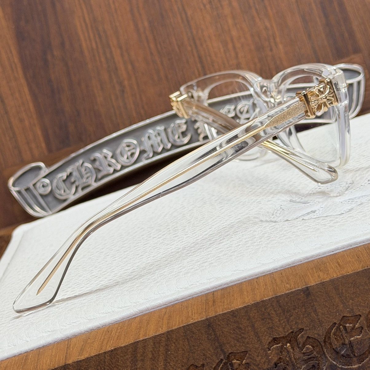 Chrome Hearts Chrome Hearts VAGILANTE Glasses Size ONE SIZE - 8 Thumbnail