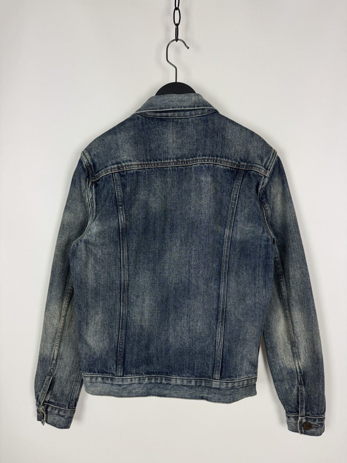 Allsaints AllSaints Japanese Fabric Bloomsbury Denim Selvage Jacket Size US S / EU 44-46 / 1 - 12 Thumbnail