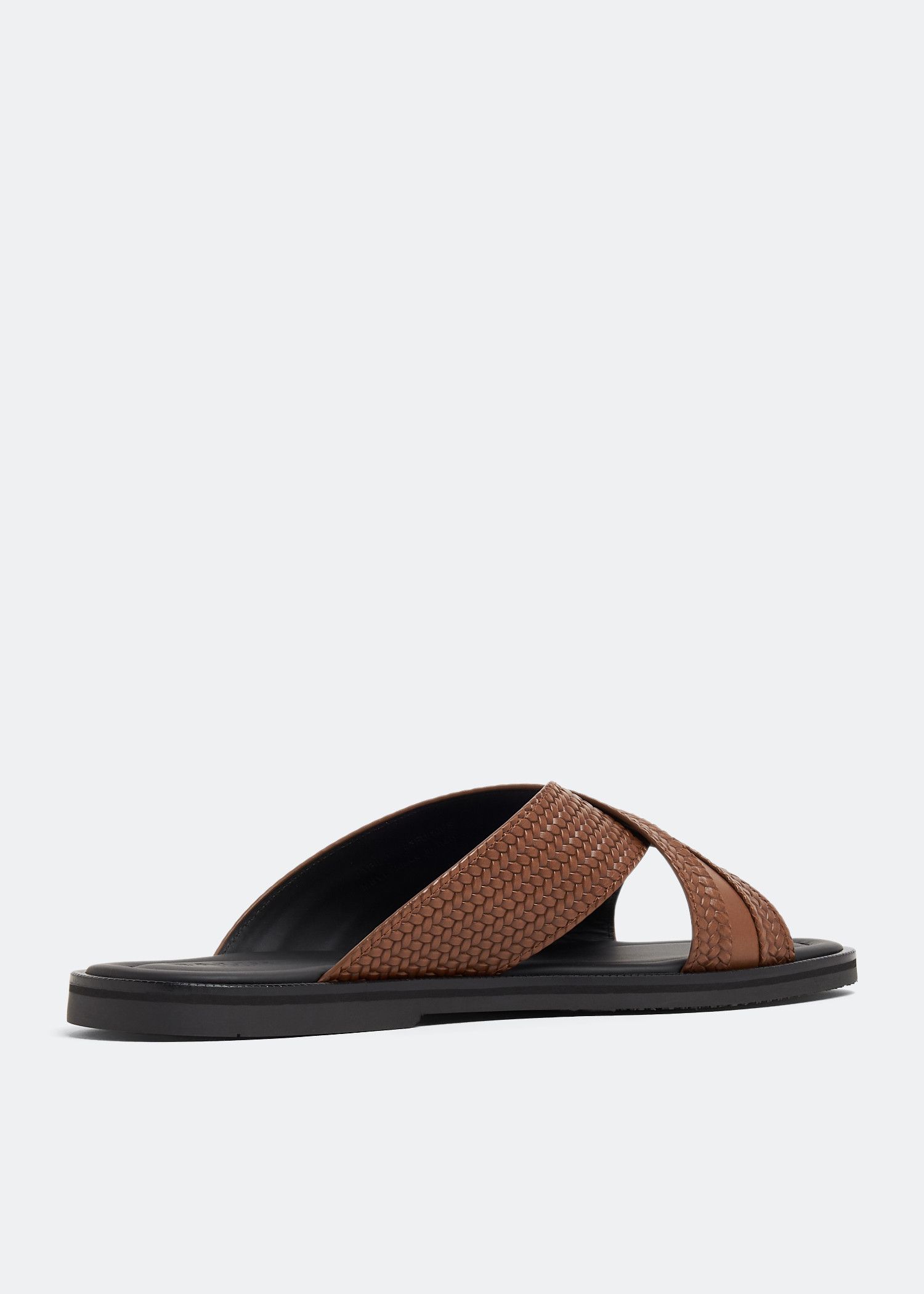 Bally o1y1224 Slippers in Brown/Black Size US 7 / EU 40 - 4 Thumbnail