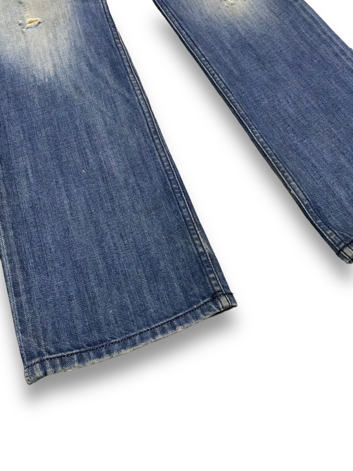 Diesel Vintage Diesel Industry Safado Mud Wash Button Fly Jeans Size US 31 - 12 Thumbnail