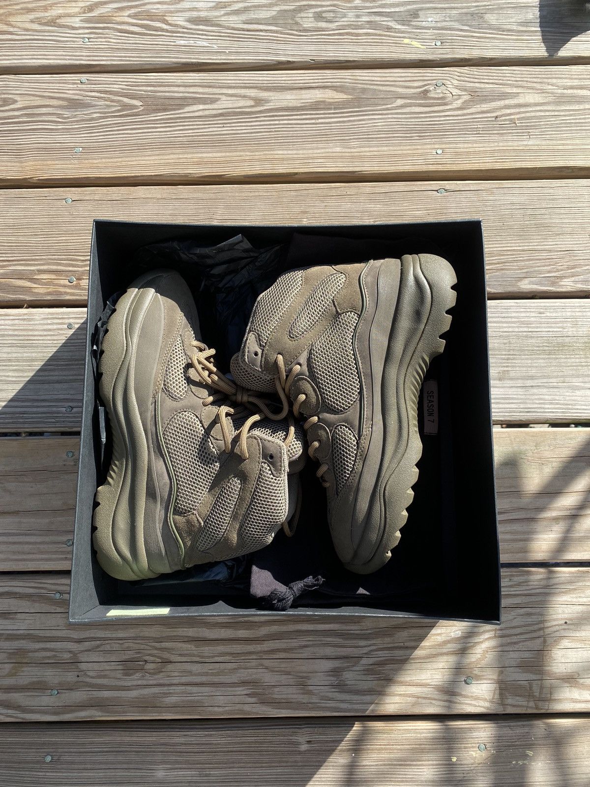 Yeezy Season Yeezy Season 7 Wakame Desert Boot Grailed