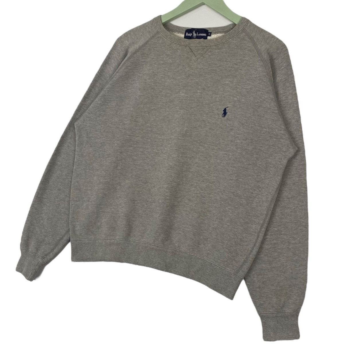 Ralph Lauren Vintage Ralph Lauren Gray Pullover Jumper Size M Size M / US 6-8 / IT 42-44 - 2 Thumbnail