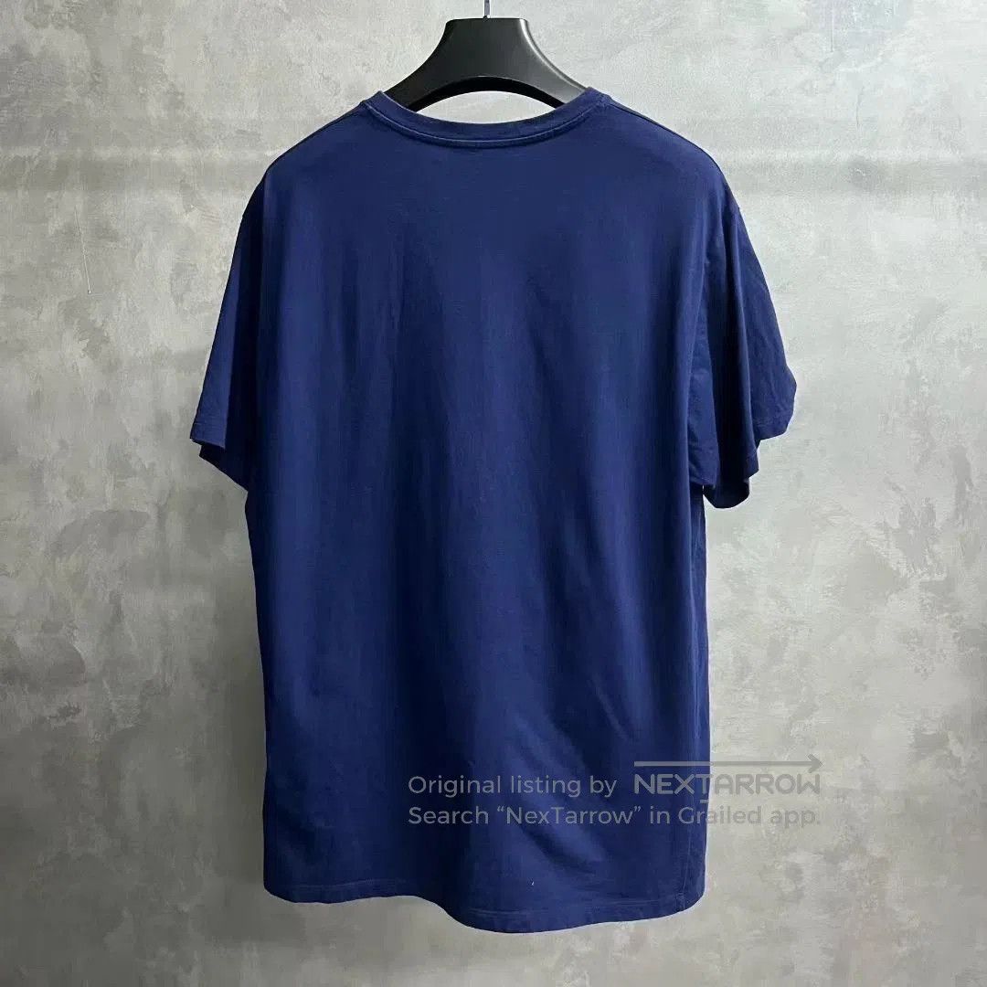 Gucci gucci navy cotton t-shirt with logo. Size US L / EU 52-54 / 3 - 2 Thumbnail