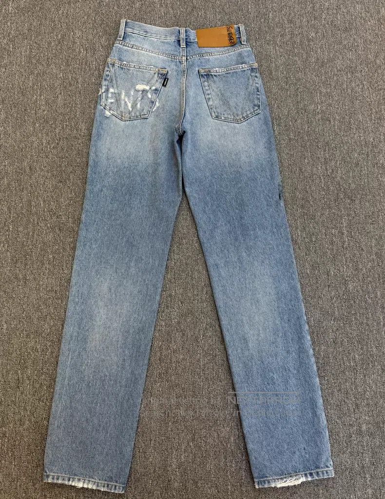 Vetements VETEMENTS Size XS Ladies Ripped Denim Jeans Size 23" - 2 Thumbnail