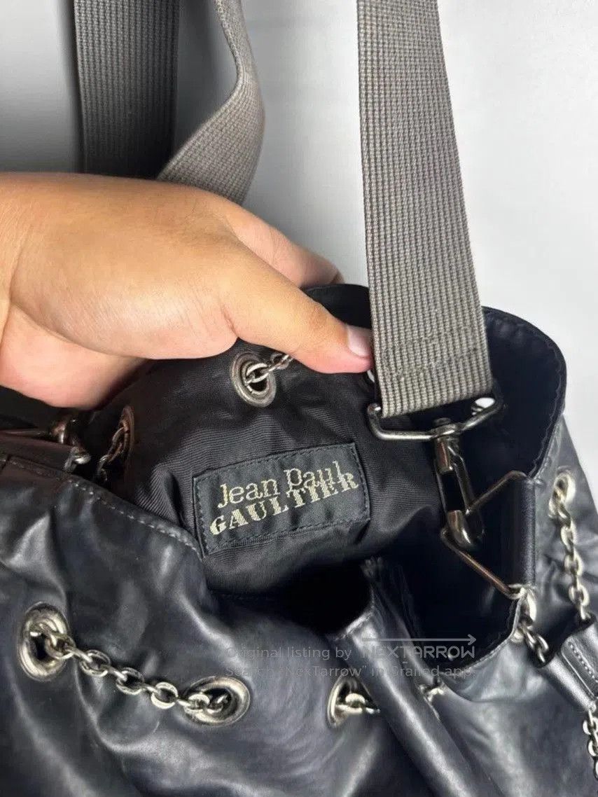 Jean Paul Gaultier Jean Paul Gaultier Black Leather Bucket Bag. Size ONE SIZE - 3 Thumbnail