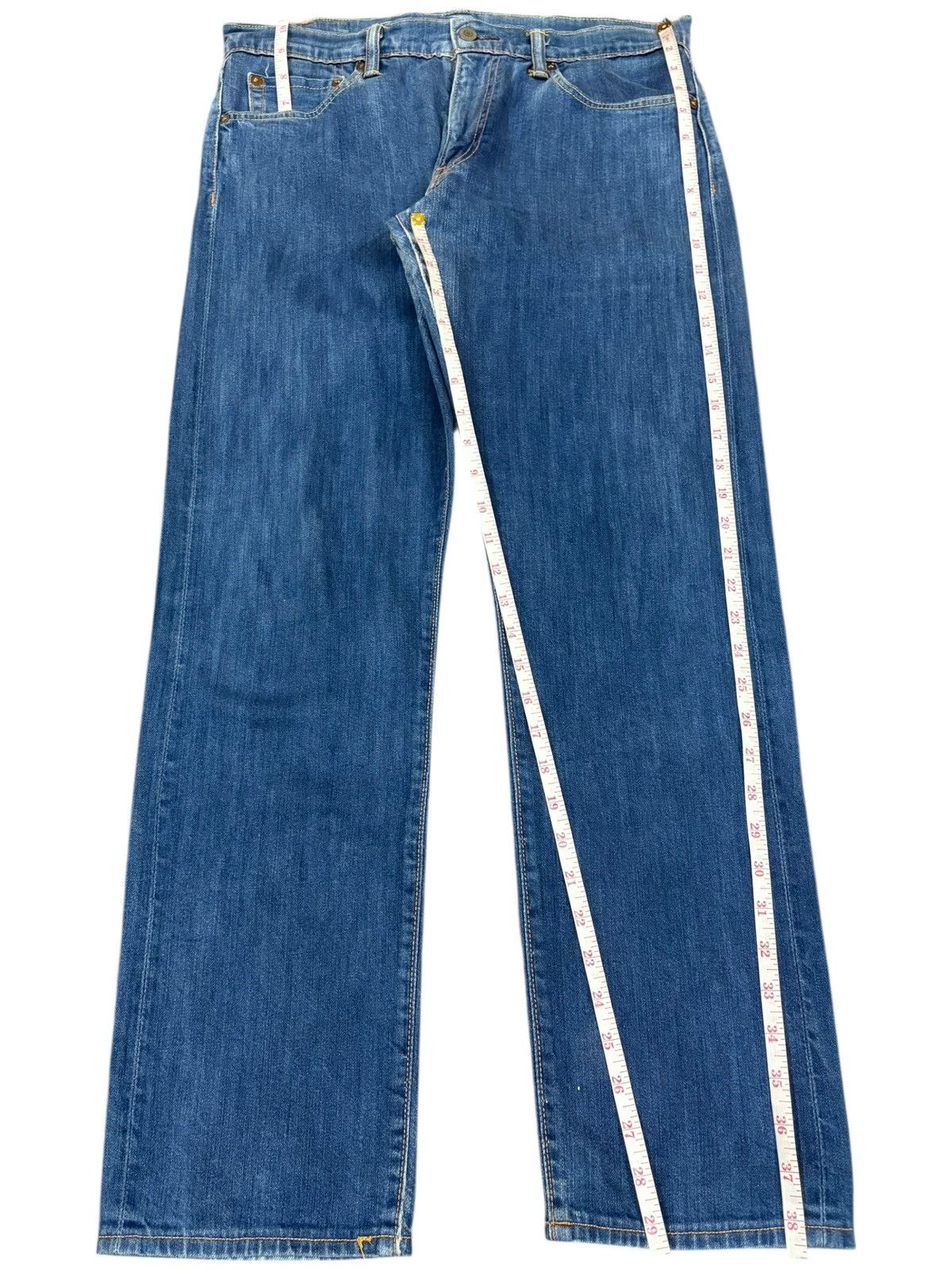 Levi's Vintage Y2K Levis 511 Selvedge Distress Jeans Size US 33 - 7 Thumbnail