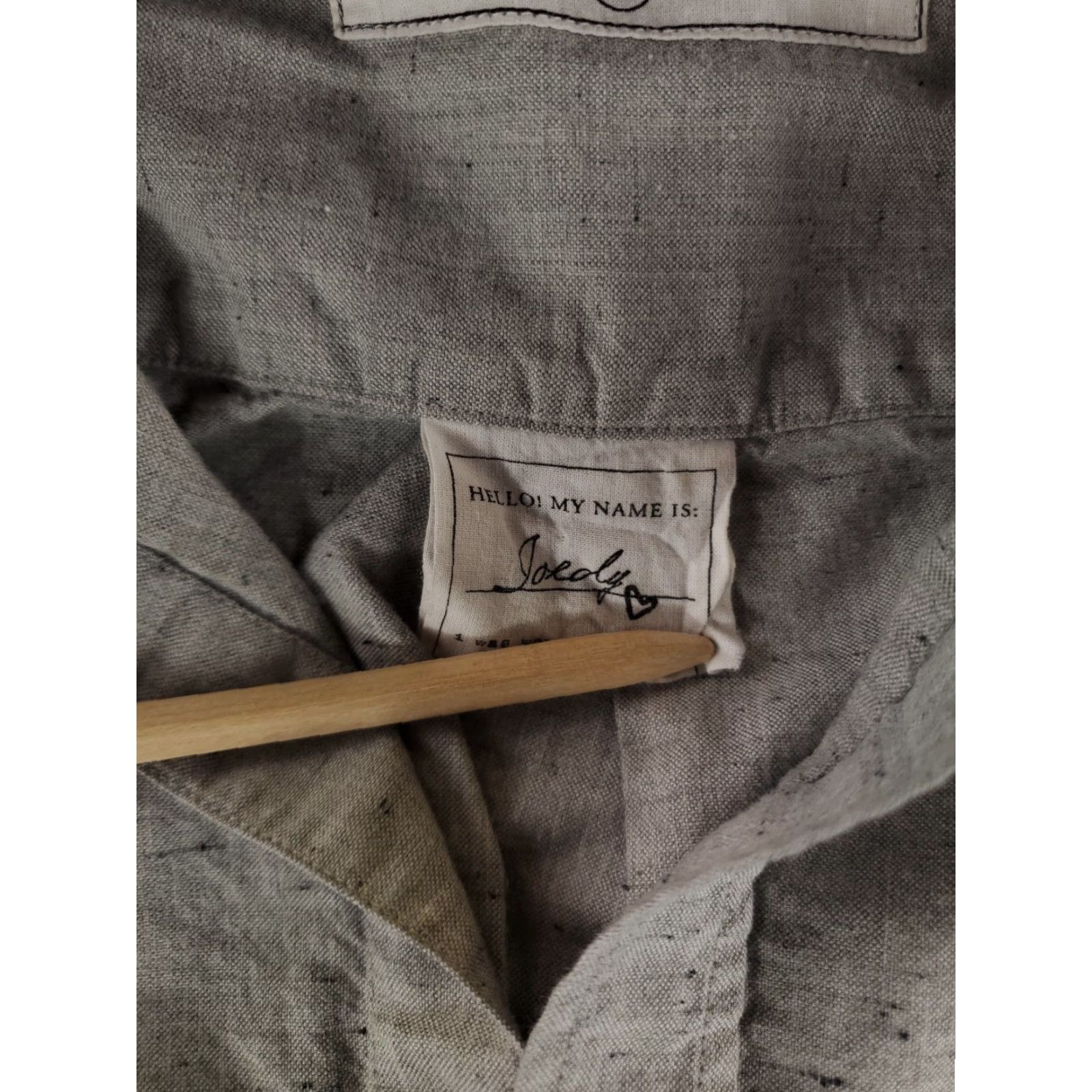 Frank & Eileen Frank & Eileen Joedy Button Up Shirt Gray Long Sleeve Womens S Size S / US 4 / IT 40 - 3 Thumbnail