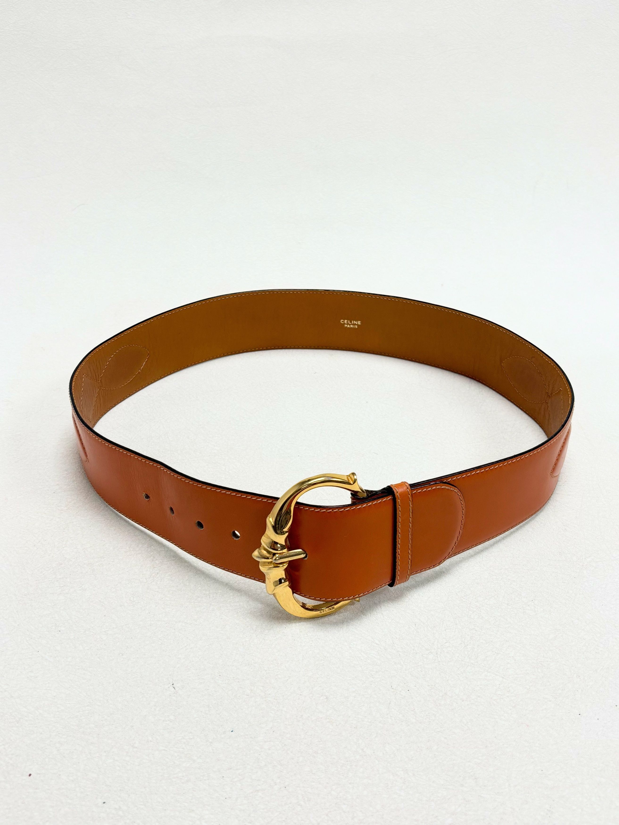 Celine CÉLINE Ceinture en cuir Size ONE SIZE - 1 Thumbnail