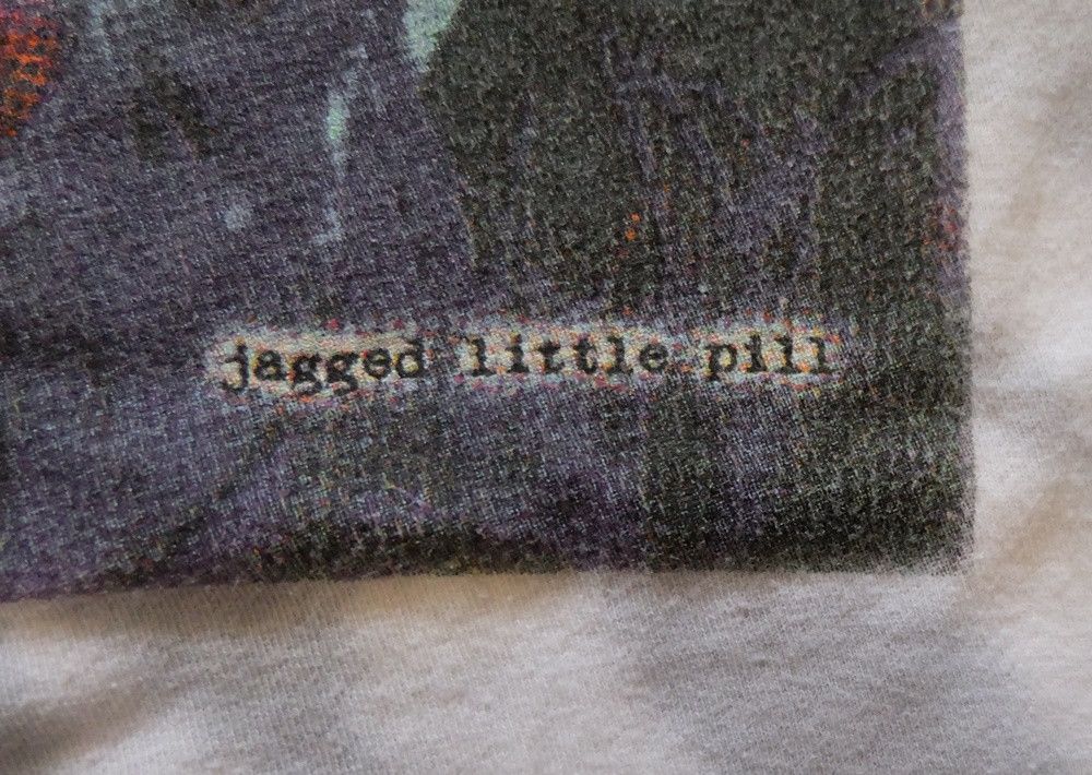 Band Tees Alanis Morissette “Jagged Little Pill” Tie-dye T-shirt Size US L / EU 52-54 / 3 - 3 Thumbnail