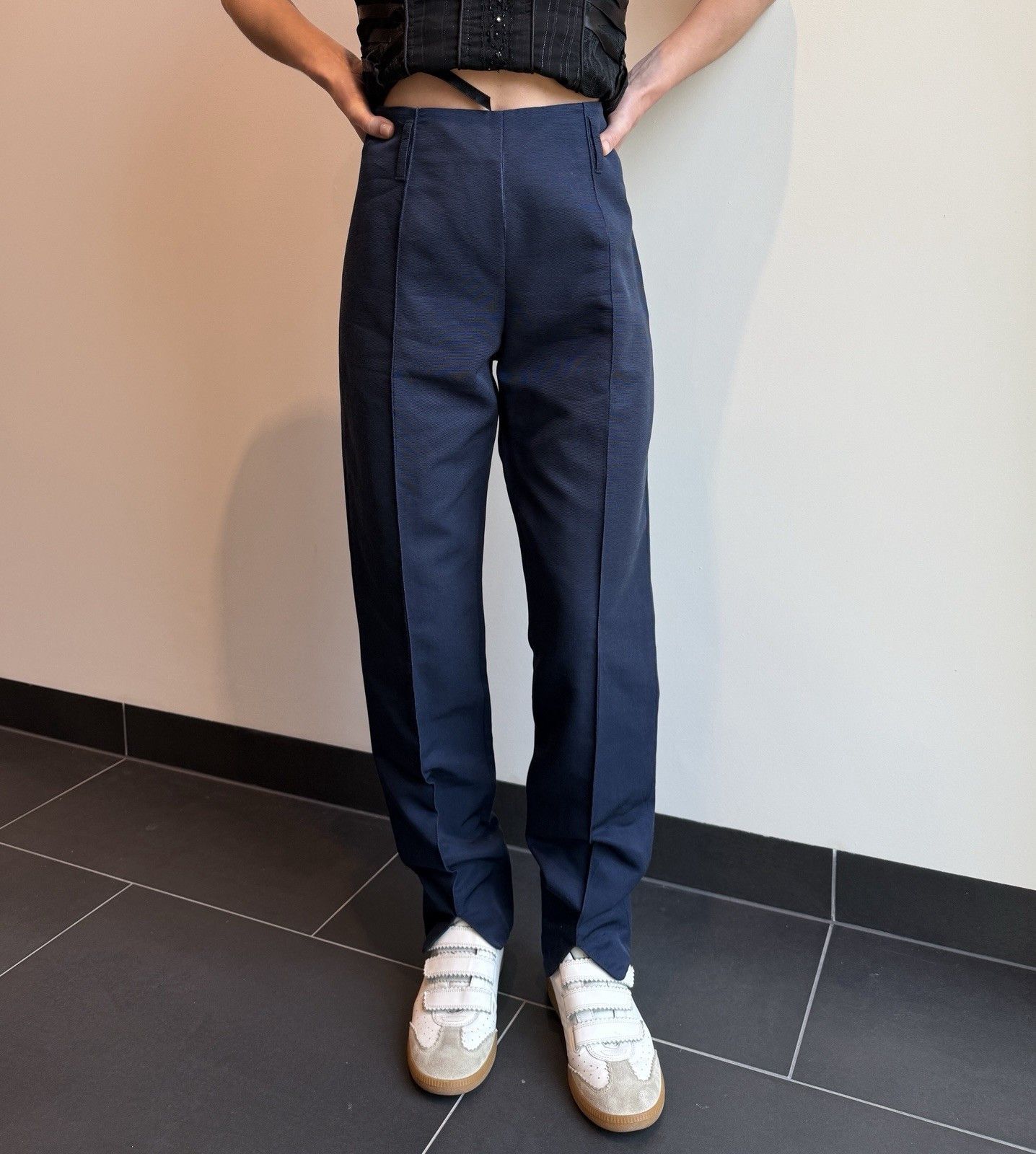 Yves Saint Laurent Vintage 2000s Yves Saint Laurent Womens Pants Trousers Chino Size 27" / US 4 / IT 40 - 1 Thumbnail