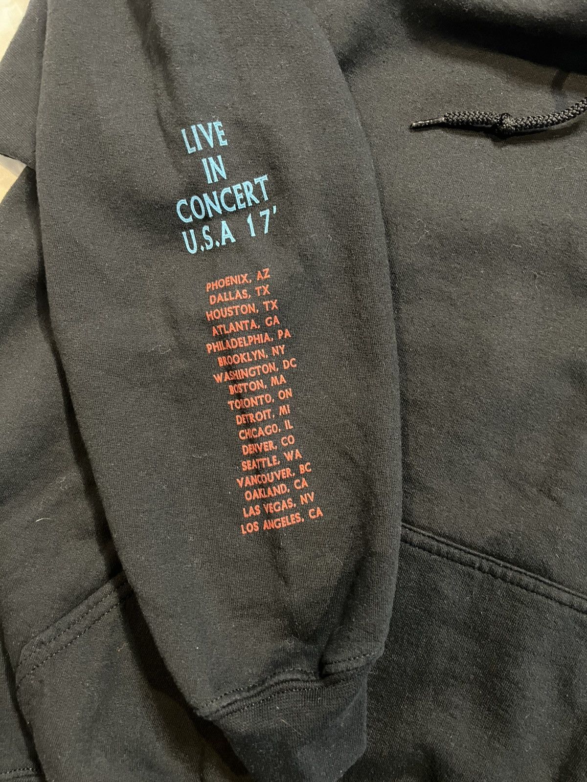 Travis Scott Travis Scott Exclusive Tour Concert Hoodie 2017 Size US L / EU 52-54 / 3 - 4 Thumbnail