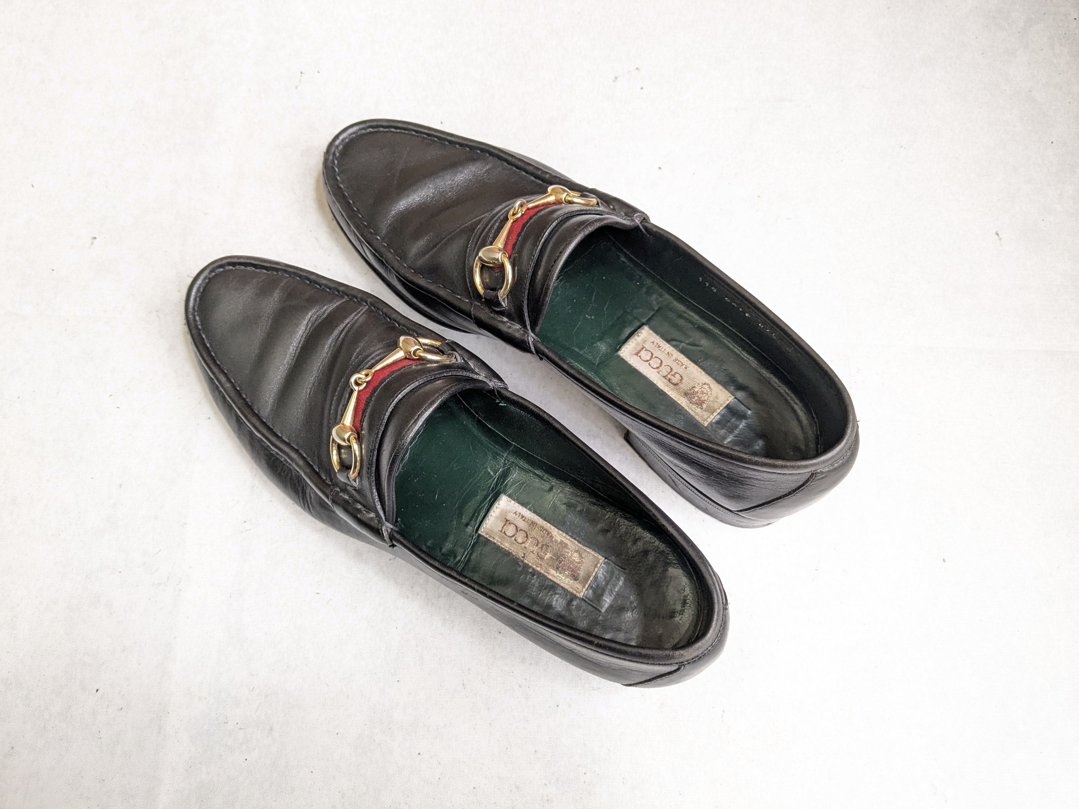 Gucci Gucci Horsebit Loafers Black 10 Leather Size US 10 / EU 43 - 13 Thumbnail