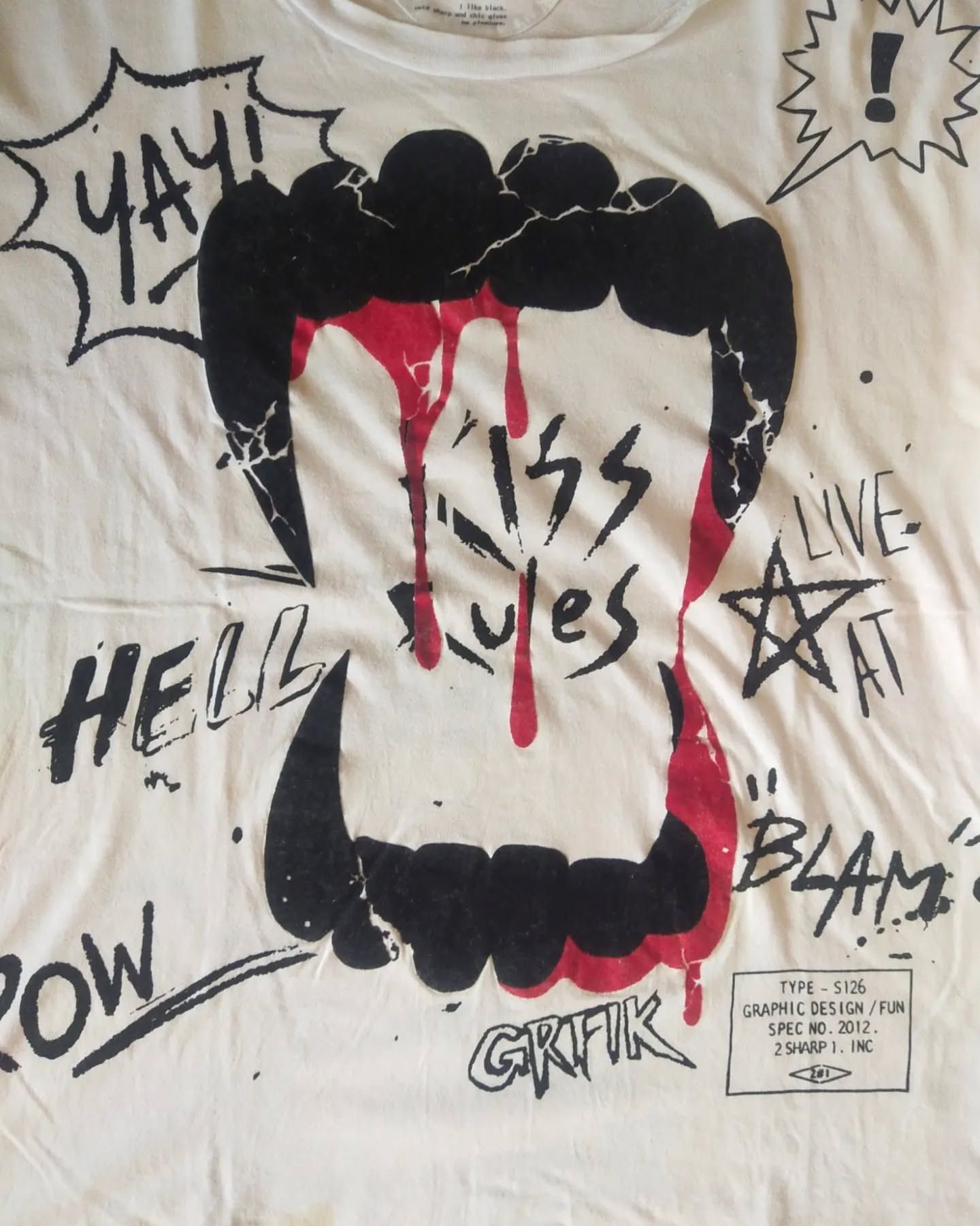 If Six Was Nine × Other × Seditionaries Two Sharp One 2#1 Punk Fang Graphic Tees Size US M / EU 48-50 / 2 - 2 Thumbnail