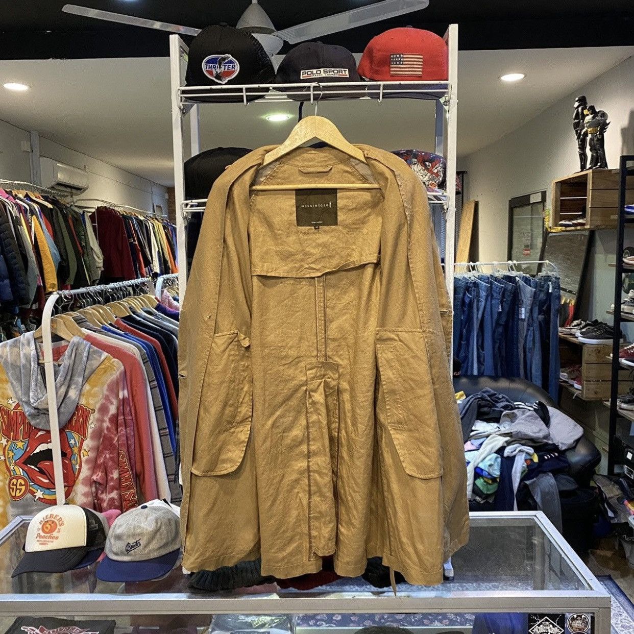Mackintosh Mackintosh rain mustard brown mac coat trench Size US S / EU 44-46 / 1 - 3 Thumbnail