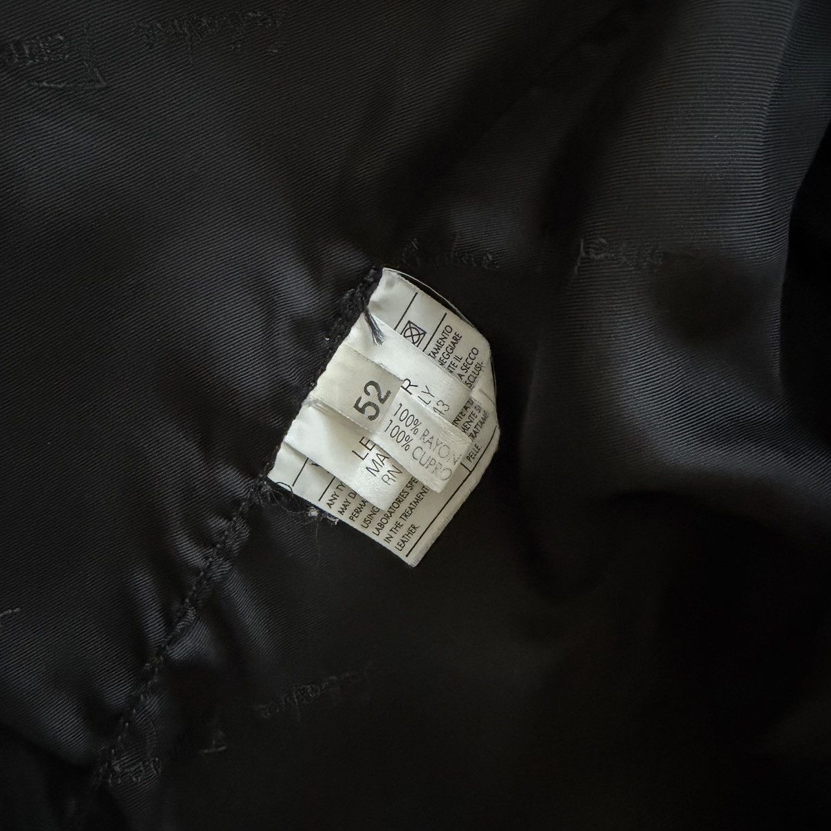 Salvatore Ferragamo Salvatore Ferragamo Leather Blazer Size 52R - 3 Thumbnail