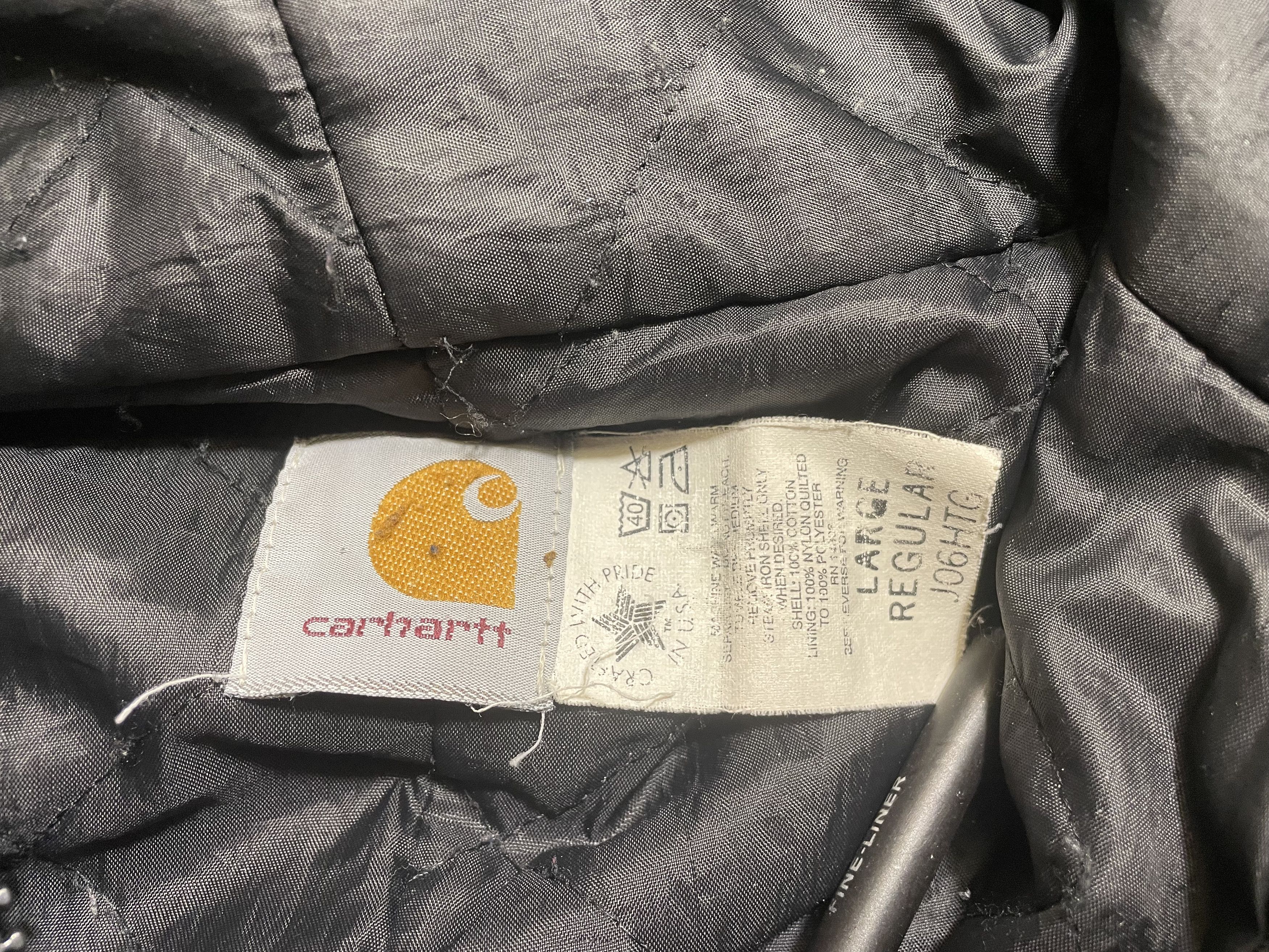 Carhartt × Vintage 1998-99 CARHARTT Mens L Hunter Green J06HTG Size US L / EU 52-54 / 3 - 4 Thumbnail