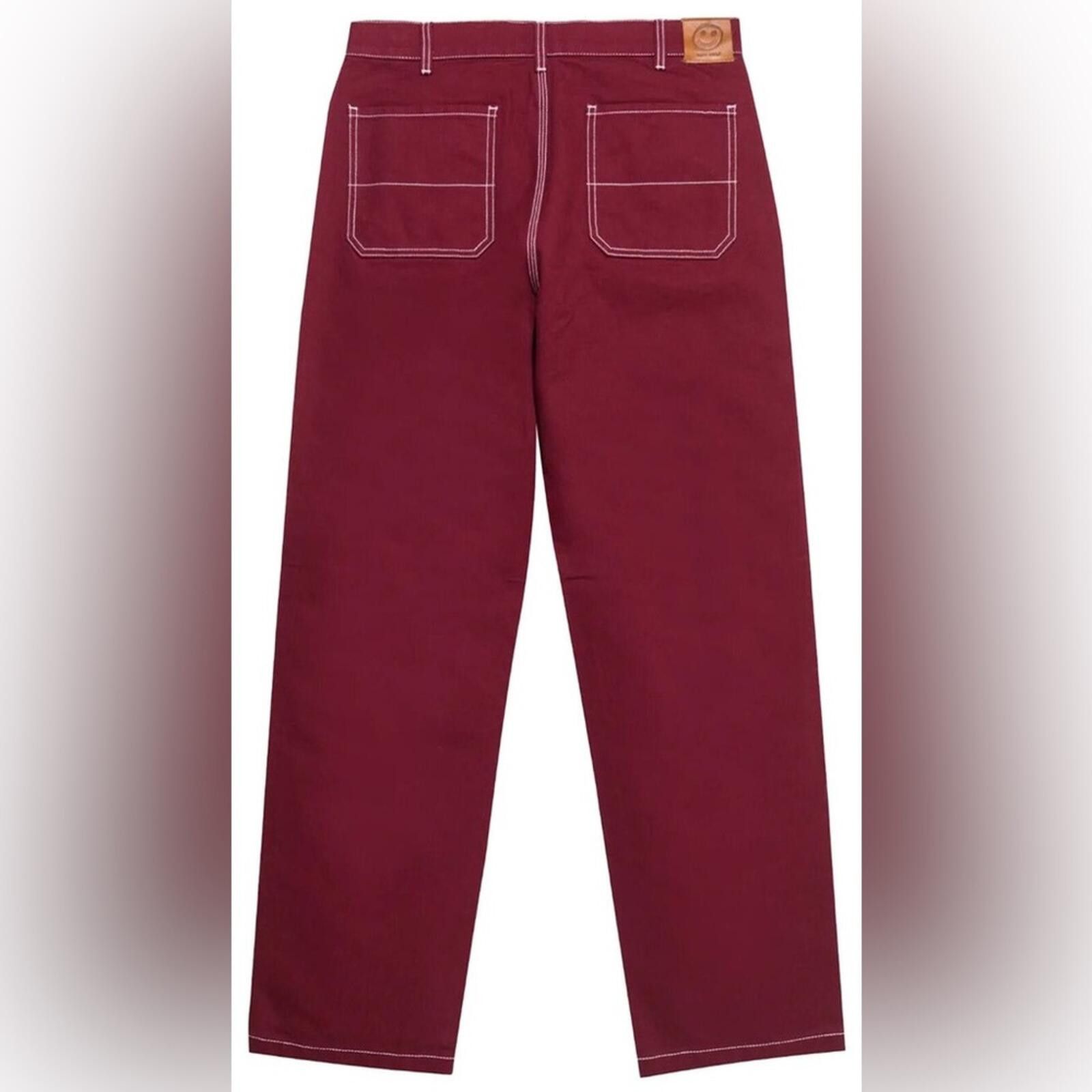 Golf Wang Golf Wang / Canvas Work Pants / Burgundy Size US 30 / EU 46 - 2 Thumbnail