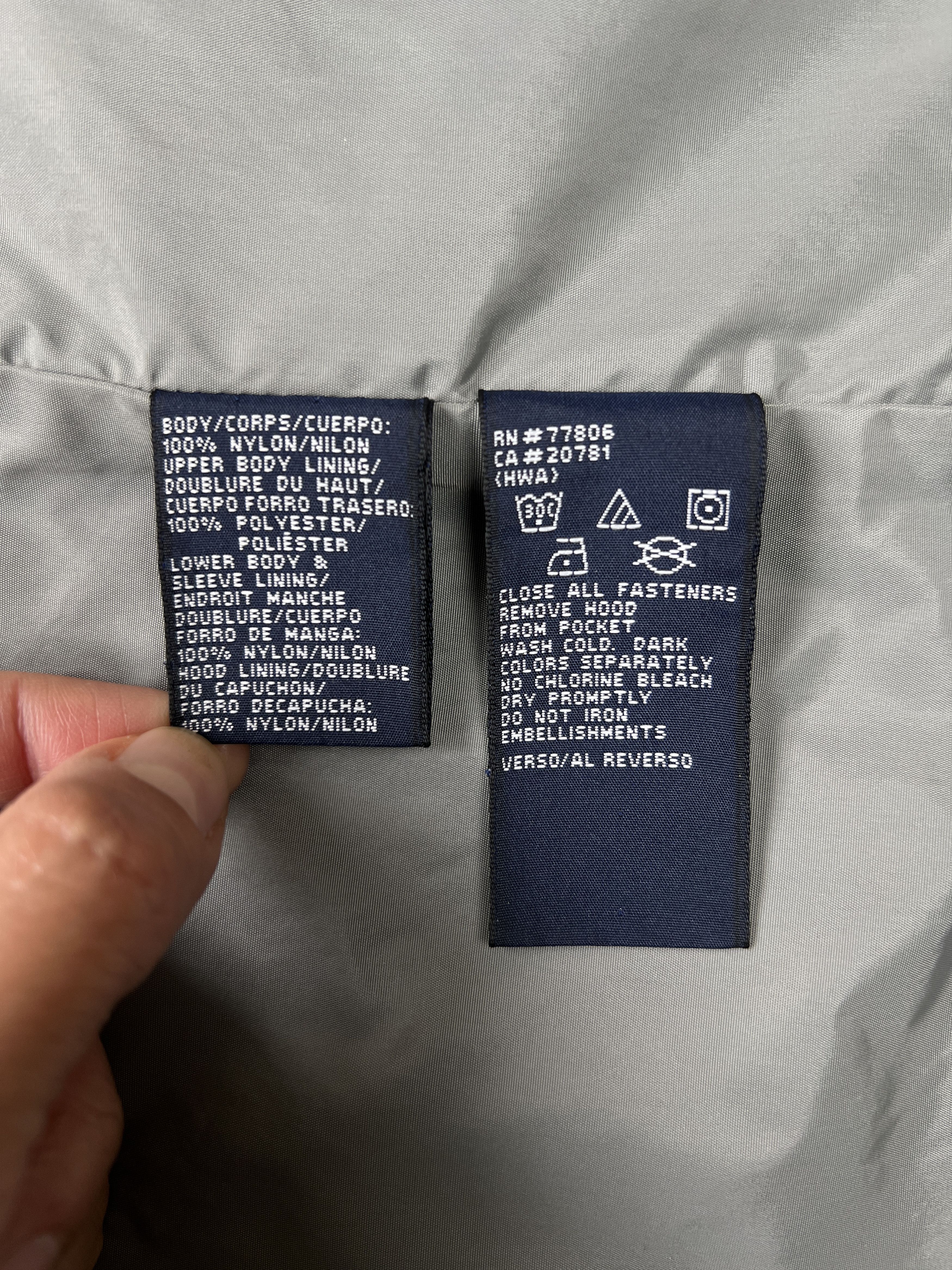 Tommy Hilfiger Tommy Hilfiger Y2K H-Tech Nylon Jacket StowawayHood HongKong Size US L / EU 52-54 / 3 - 21 Thumbnail