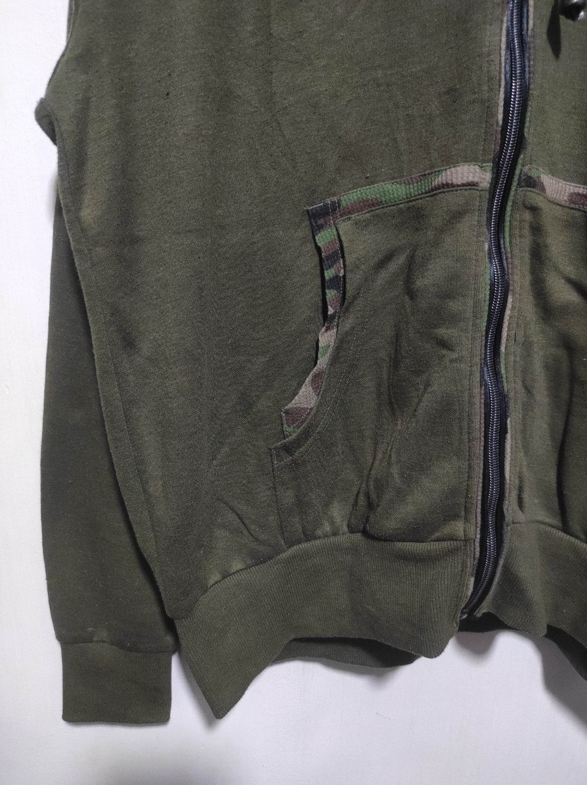 Japanese Brand Rimaster Camo zip fur hoodie ifsix LGB style Size US L / EU 52-54 / 3 - 4 Thumbnail