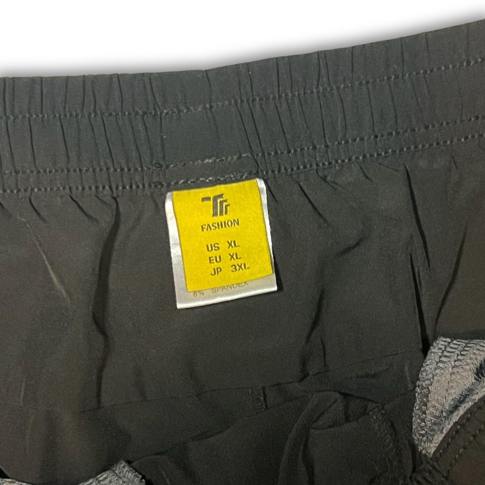 Other Mens Black Fashion Sweatpants XL With Zippered Pockets & Ela Size US 35 - 5 Thumbnail