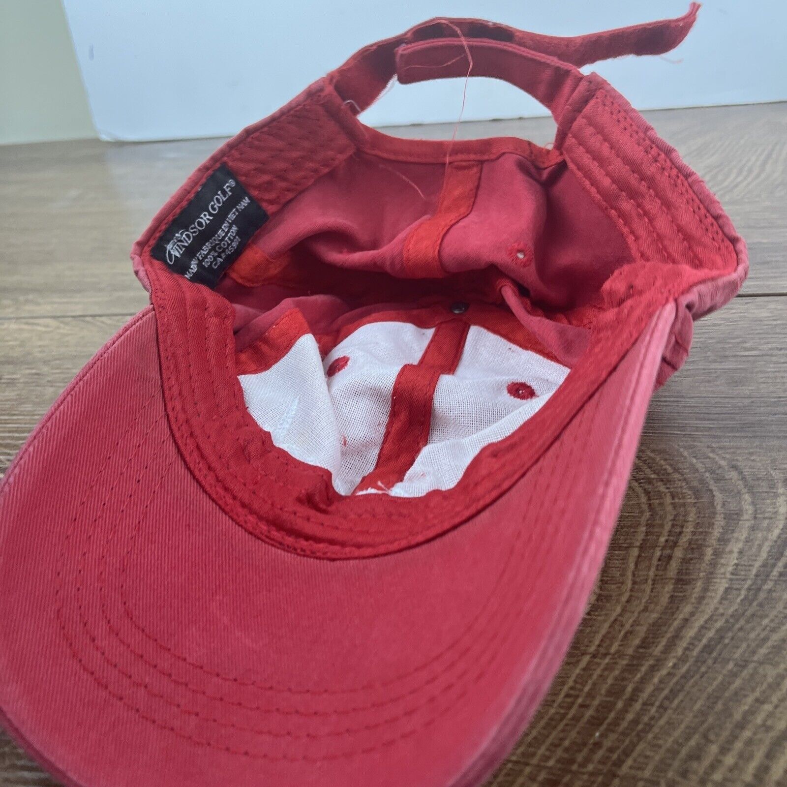 Other Beauerbrook Hat Red Hat Adjustable Adult Size Hat Cap Size ONE SIZE - 12 Thumbnail