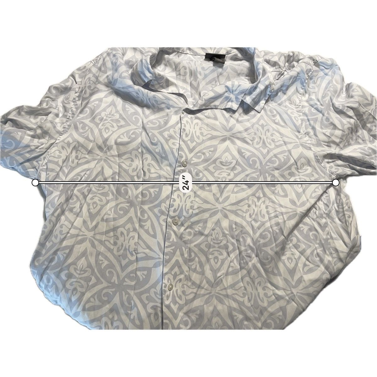 H&M H&M Men's XXL Regular Fit Button Down Shirt Floral Size US XXL / EU 58 / 5 - 9 Thumbnail