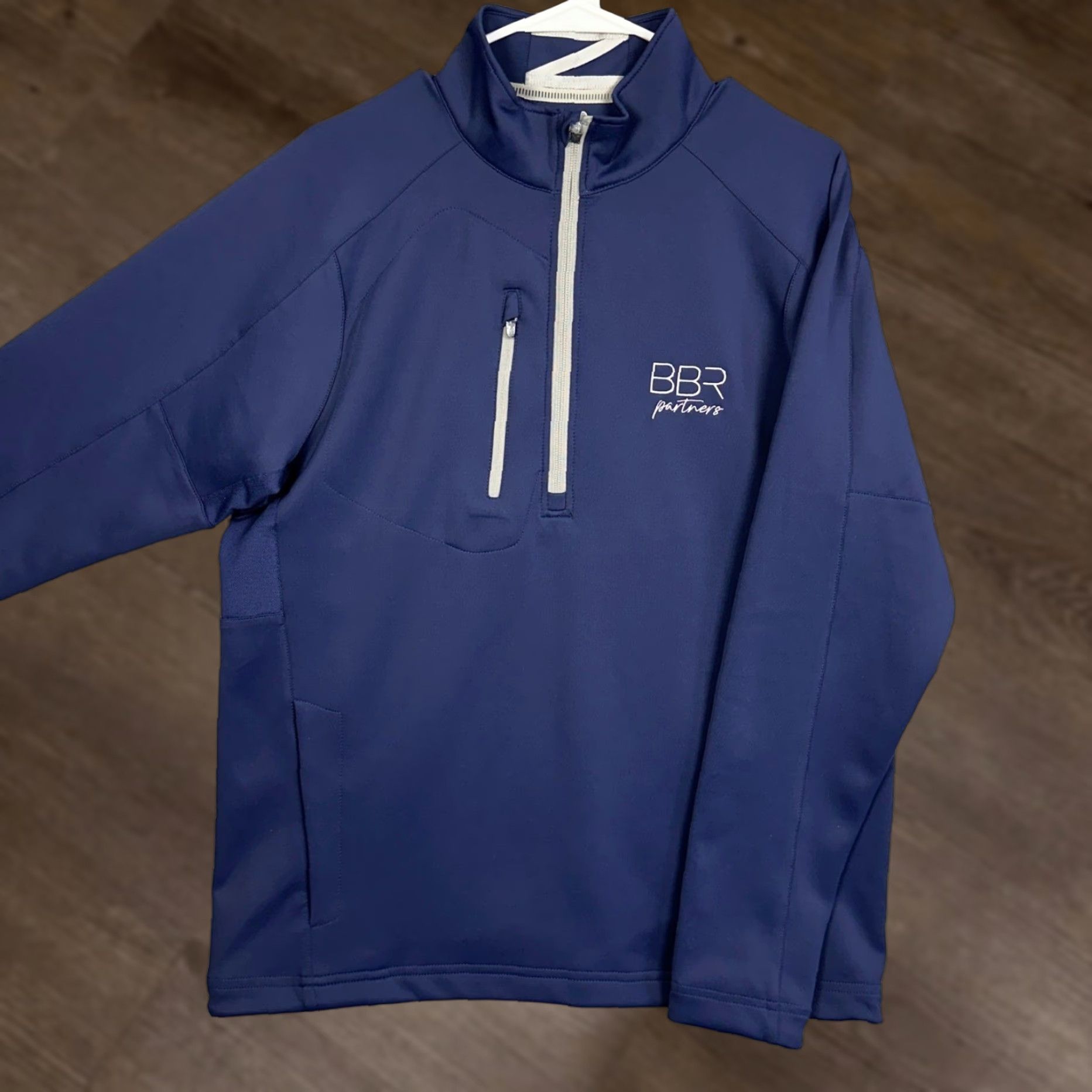 Vintage Zero Restriction Tour Series Sweatshirt Mens M Blue Golf Quarter Zip EUC Size US M / EU 48-50 / 2 - 1 Thumbnail