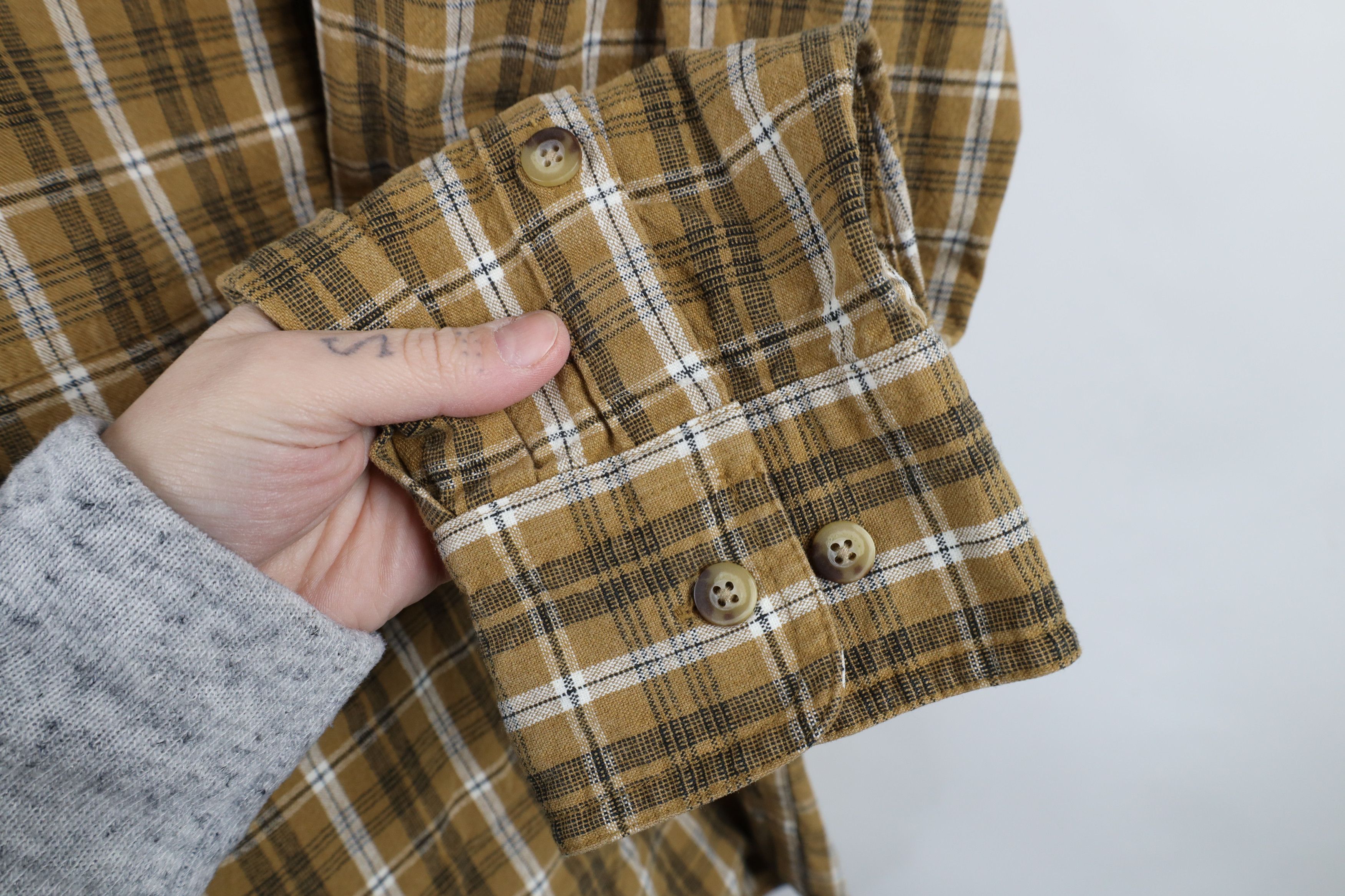 Cabelas × Vintage Vintage 90s Cabelas Heavyweight Pocket Collared Button Shirt Size US L / EU 52-54 / 3 - 4 Thumbnail