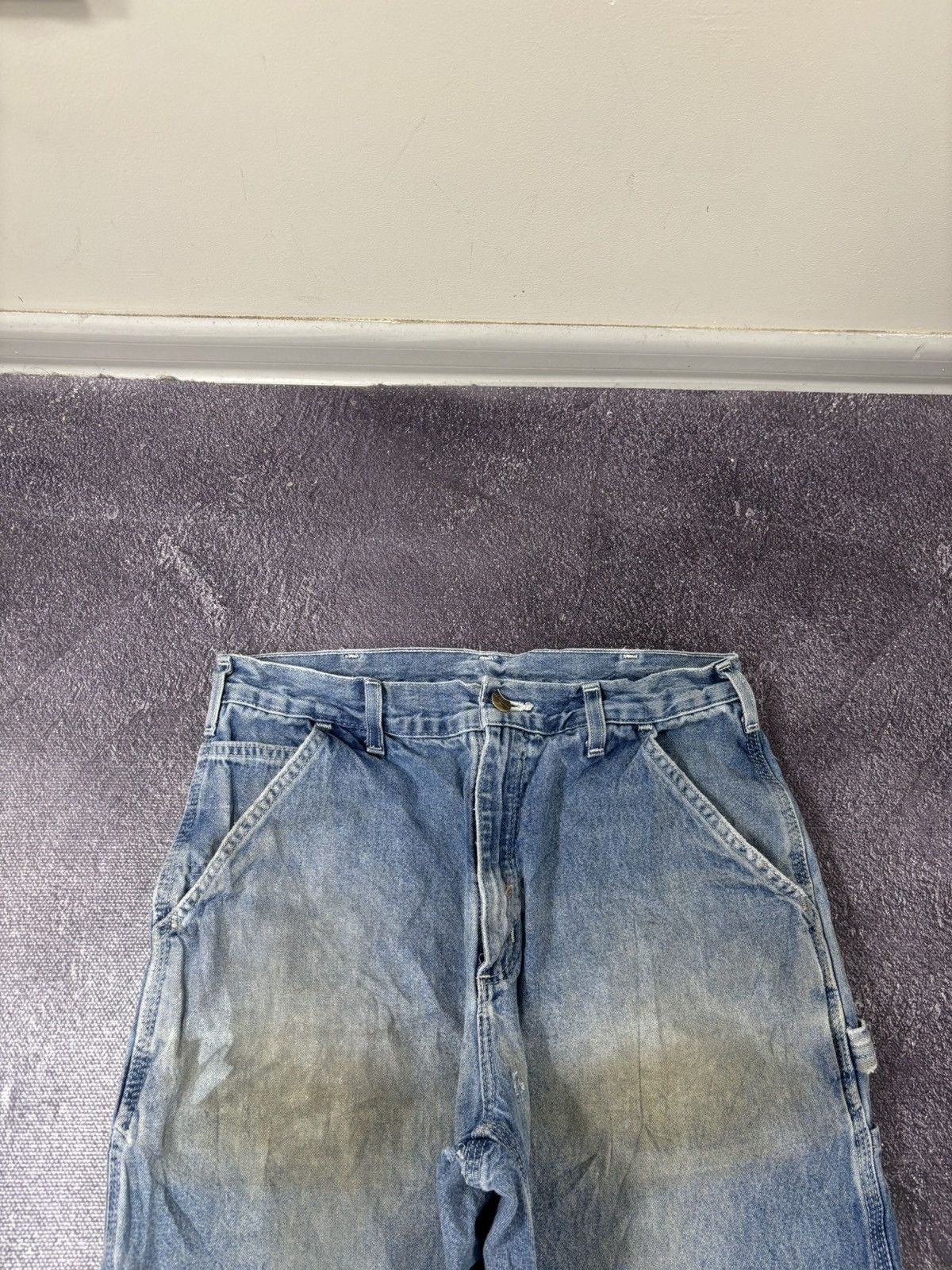 Carhartt Vintage Carhartt Original Dungaree Fit Y2K Work Baggy Jeans Size US 32 / EU 48 - 11 Thumbnail
