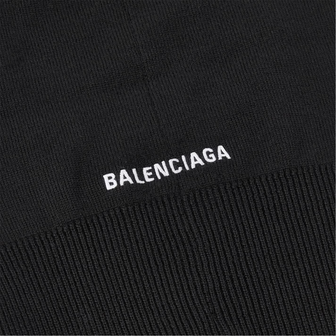 Balenciaga o1g2r1mq0226 Size: 1 / Cold Weather Balaclava In Black Size ONE SIZE - 4 Thumbnail