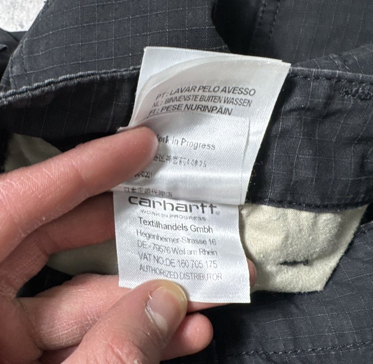 Carhartt Carhartt Black Cargo Pants Size 40x32 Size US 36 / EU 52 - 8 Thumbnail