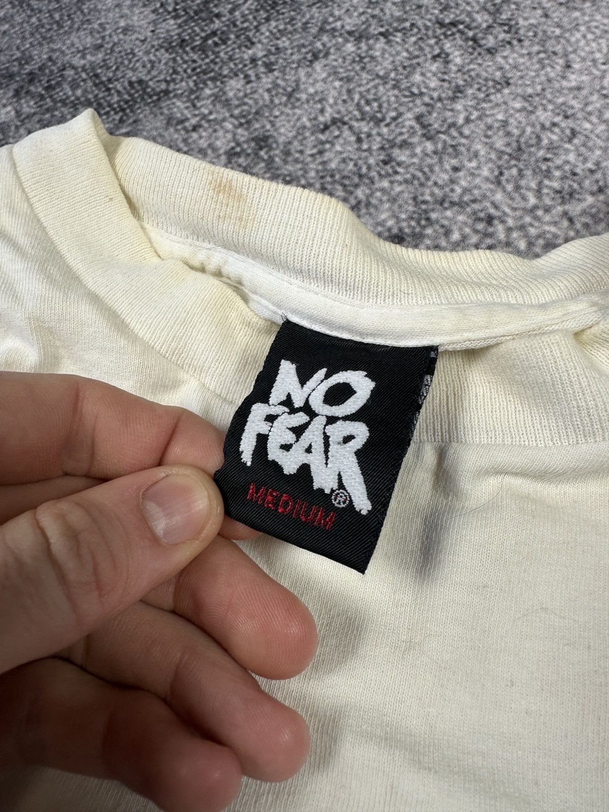 No Fear Y2K No Fear Big Logo T-shirt Avant Garde Style Rare USA M Size US M / EU 48-50 / 2 - 6 Thumbnail
