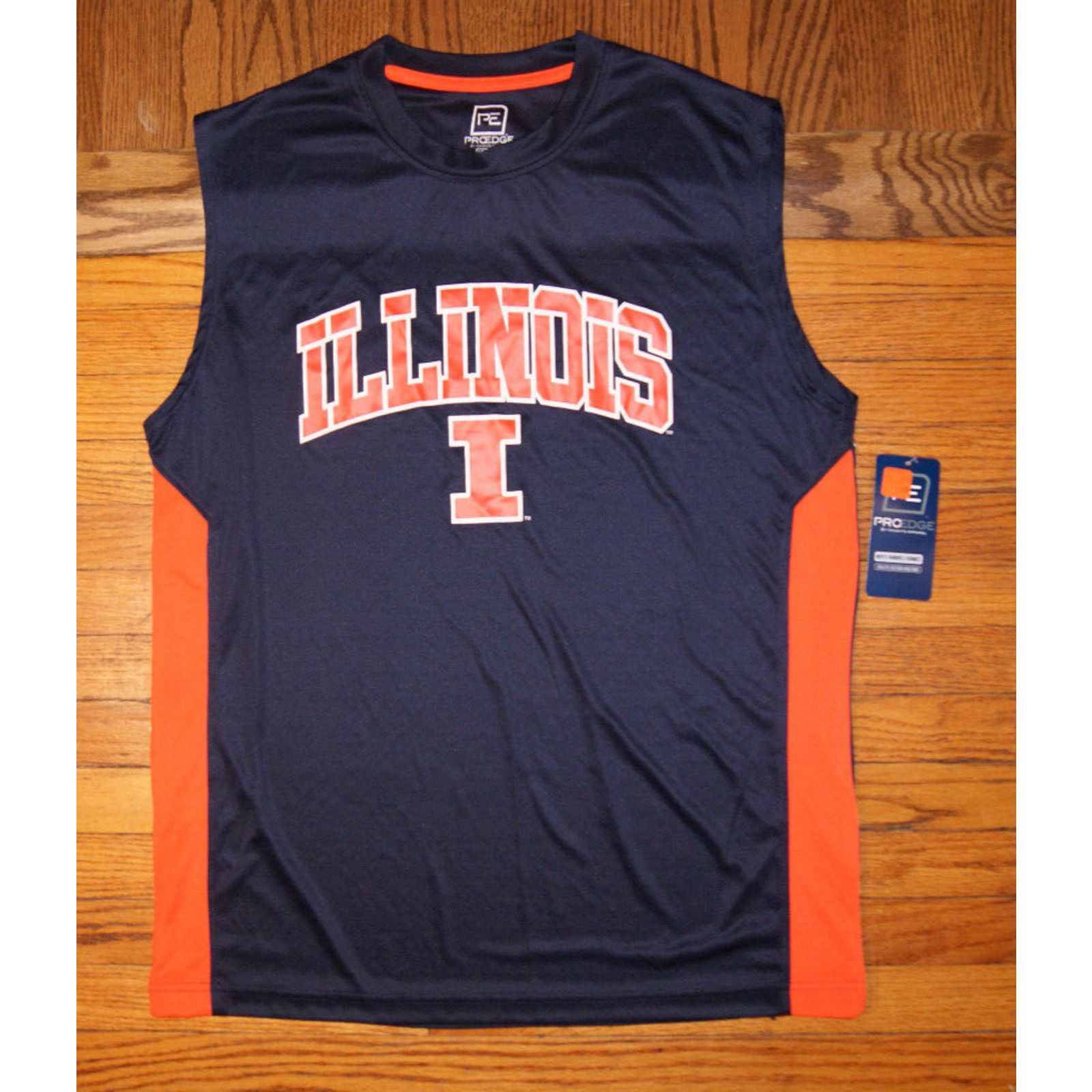 Pro Edge ILLINOIS FIGHTING ILLINI NWT NEW Basketball Jersey Pro Edge Size US L / EU 52-54 / 3 - 2 Thumbnail