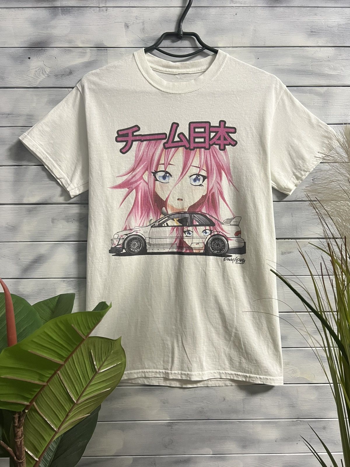 Japanese Brand × Sex Skateboards Rare T-Shirt Sexy Girl And Car Down n Dirty Japan Style Size US S / EU 44-46 / 1 - 1 Thumbnail