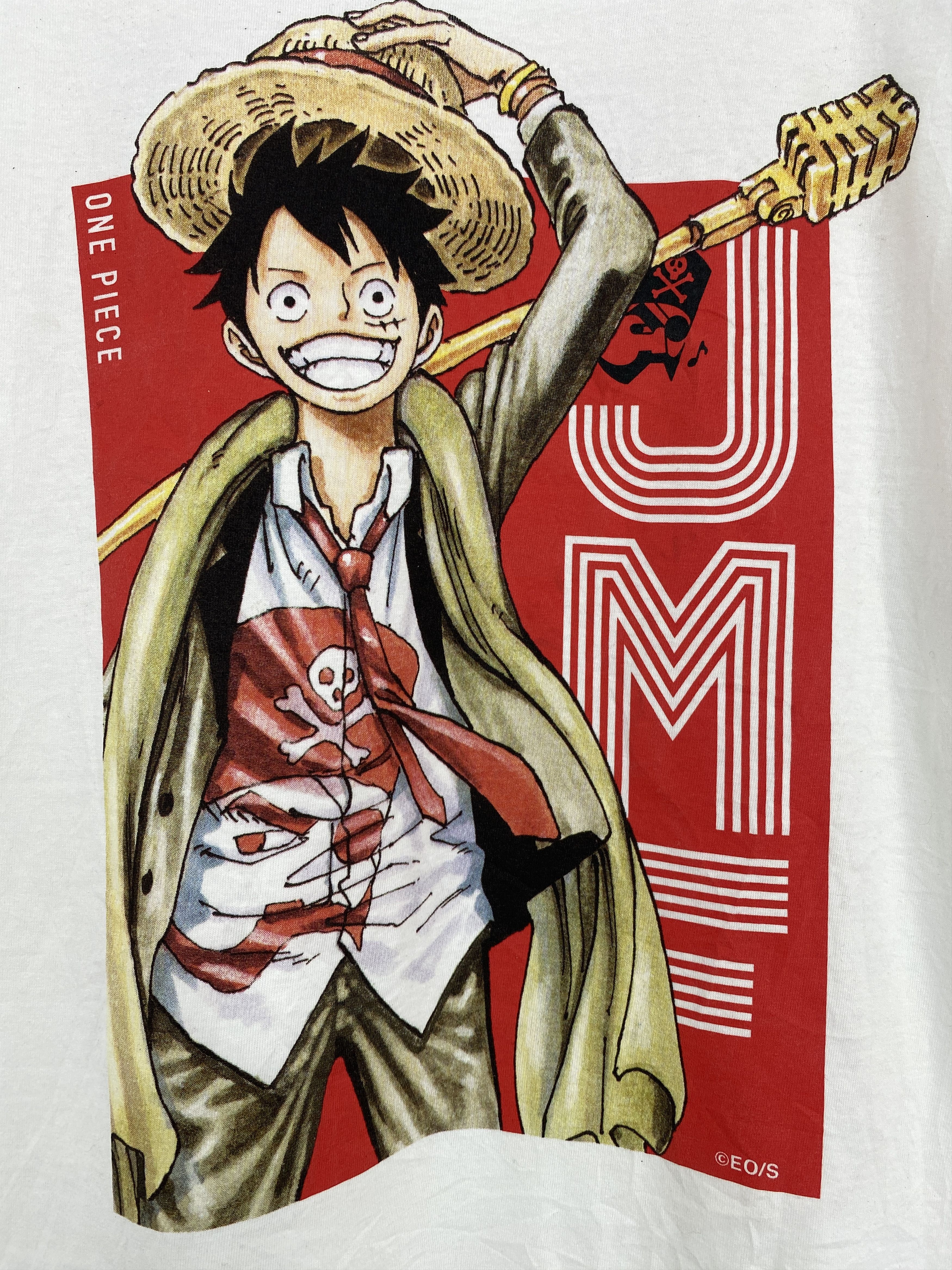Anime One Piece Monkey D Luffy Jump Music Festa T Shirt TA0581 Size US L / EU 52-54 / 3 - 11 Thumbnail