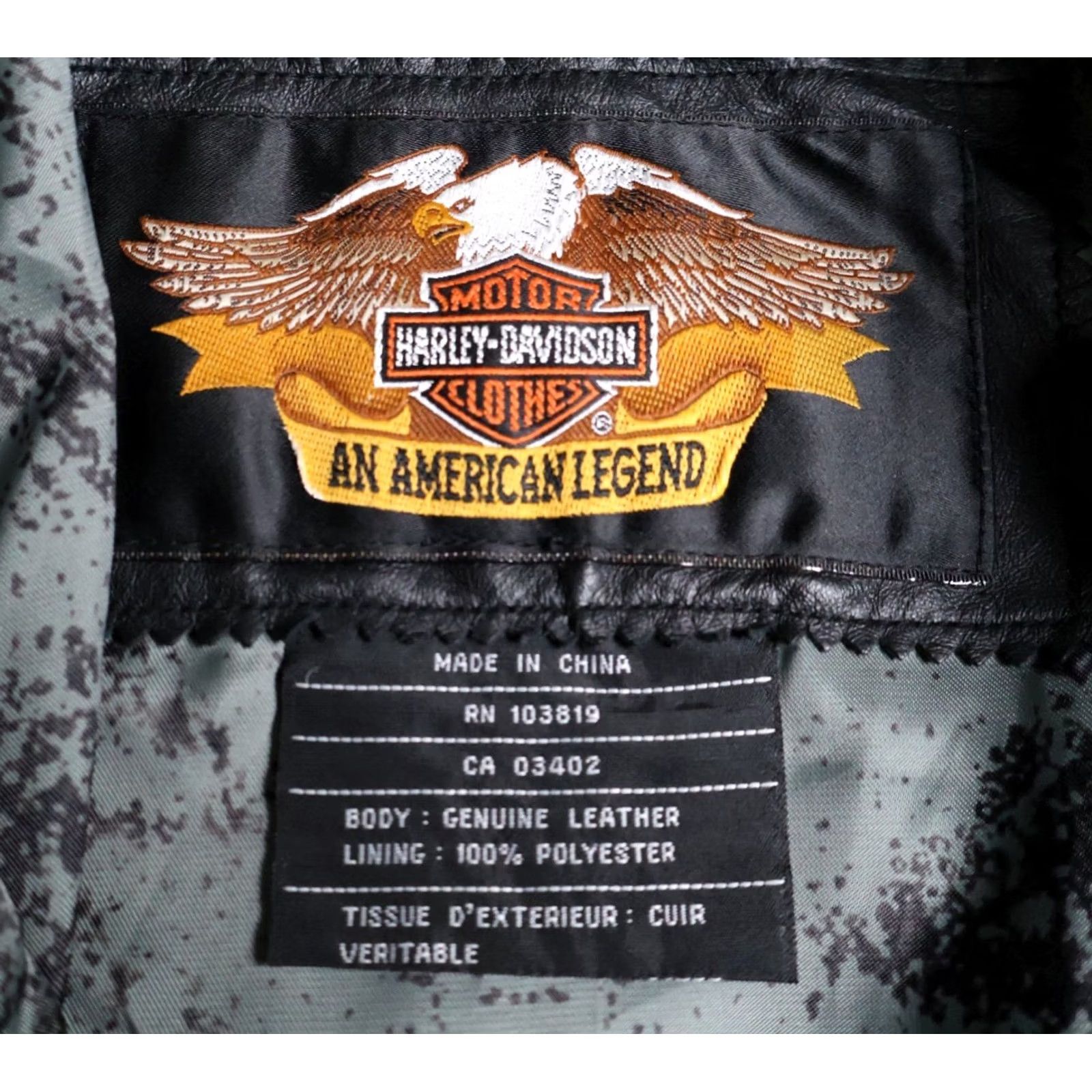Harley Davidson Harley-Davidson Leather Jacket Women's Large Black Laced Sides Biker Racer Moto Jacket Size L / US 10 / IT 46 - 3 Thumbnail