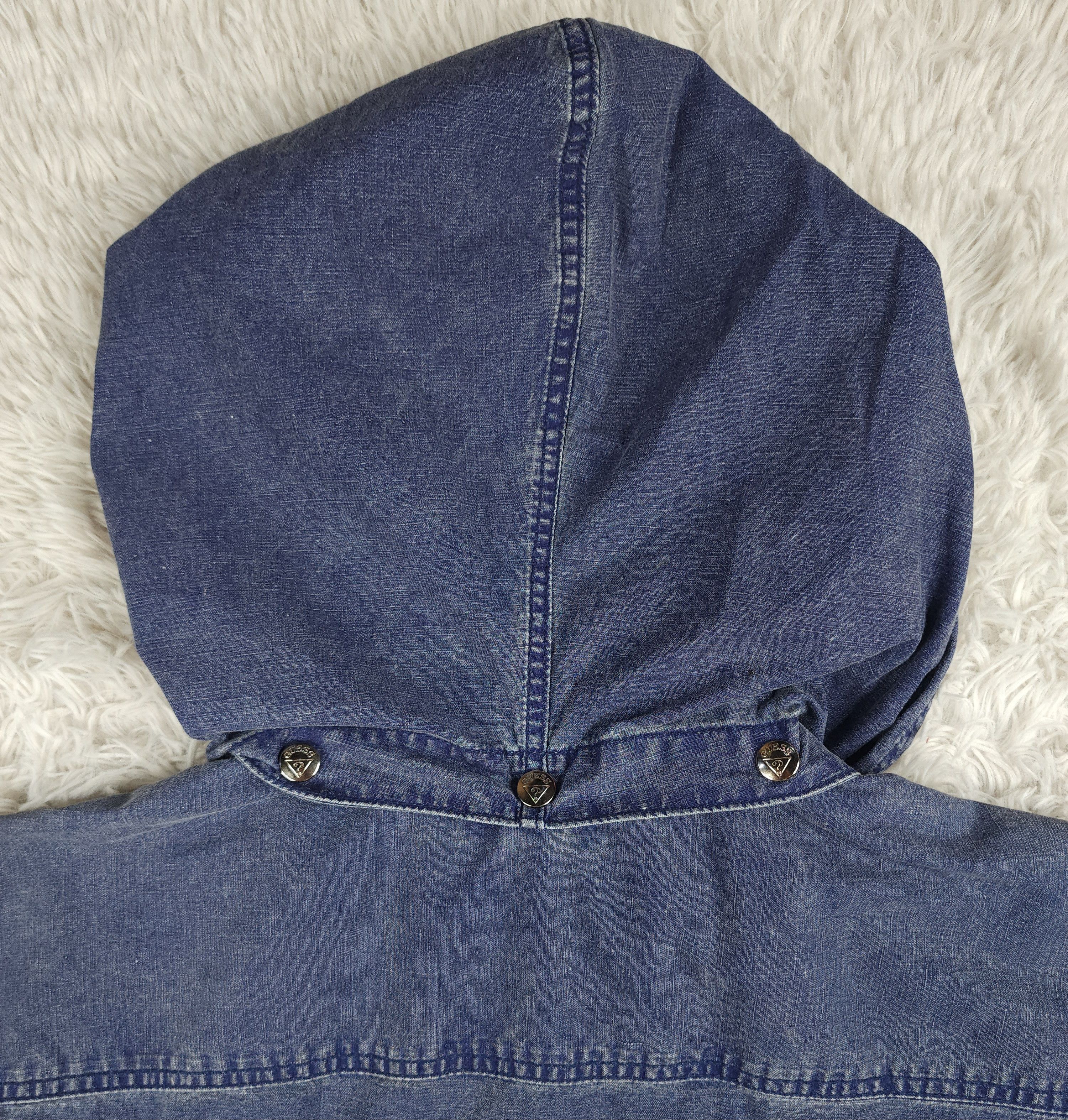 Guess Guess US by George Marciano denim hooded jacket Size XL Size US XL / EU 56 / 4 - 11 Thumbnail