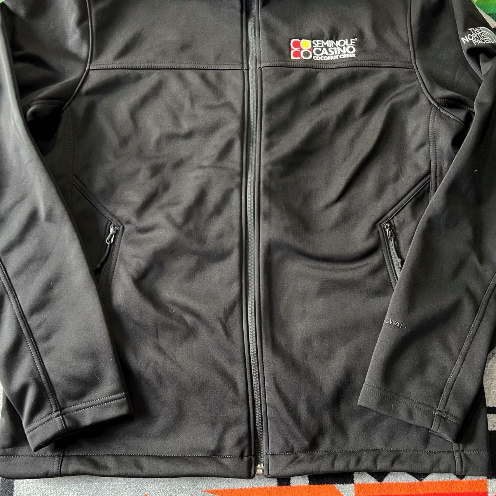 The North Face The North Face Jacket Mens L Black Windwall Full Zip Hiking Size US L / EU 52-54 / 3 - 7 Thumbnail