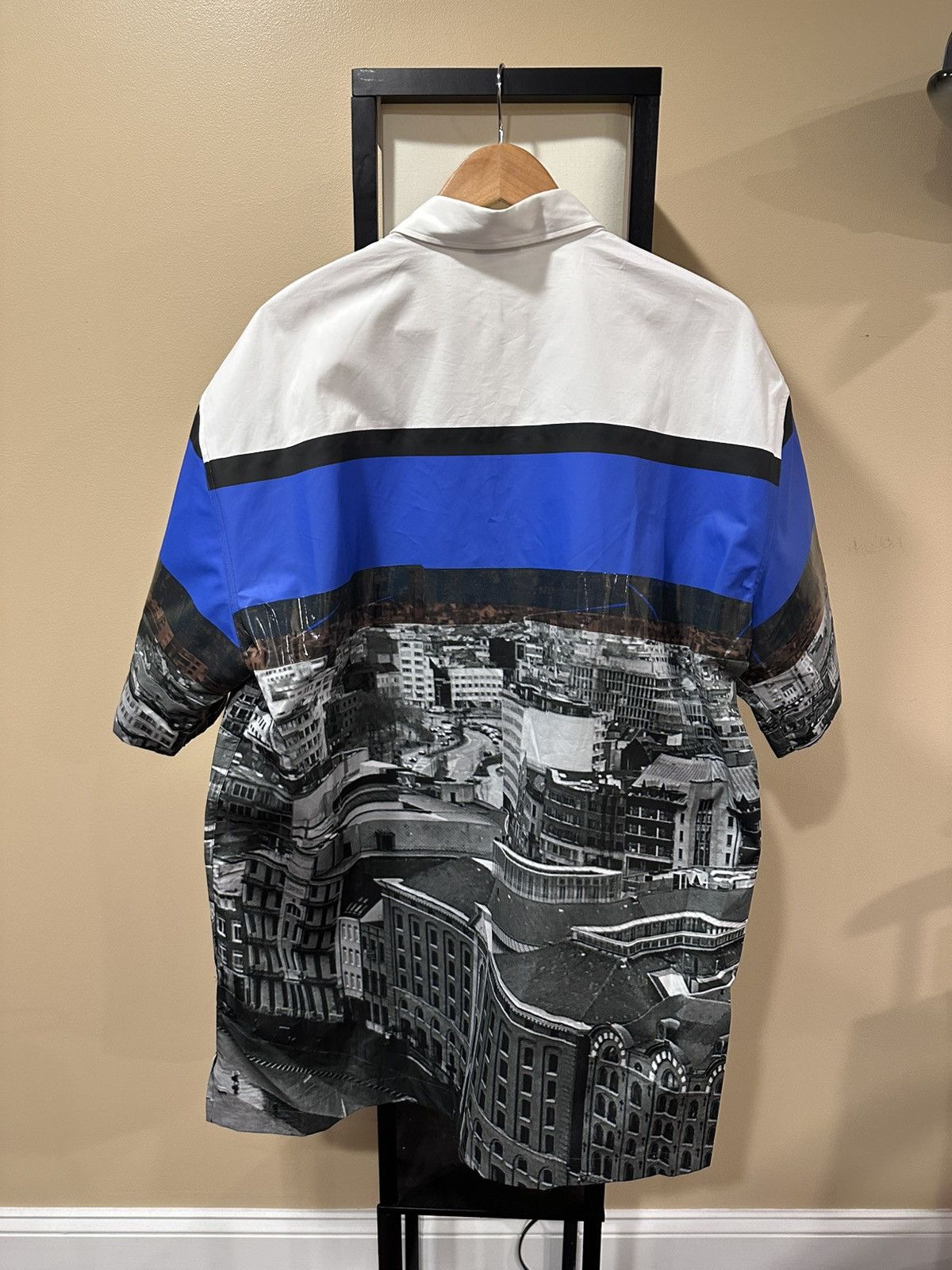 Dries Van Noten Dries Van Noten Cassidye Belgian 2022 Blue Button-Down Shirt Size US XL / EU 56 / 4 - 3 Thumbnail