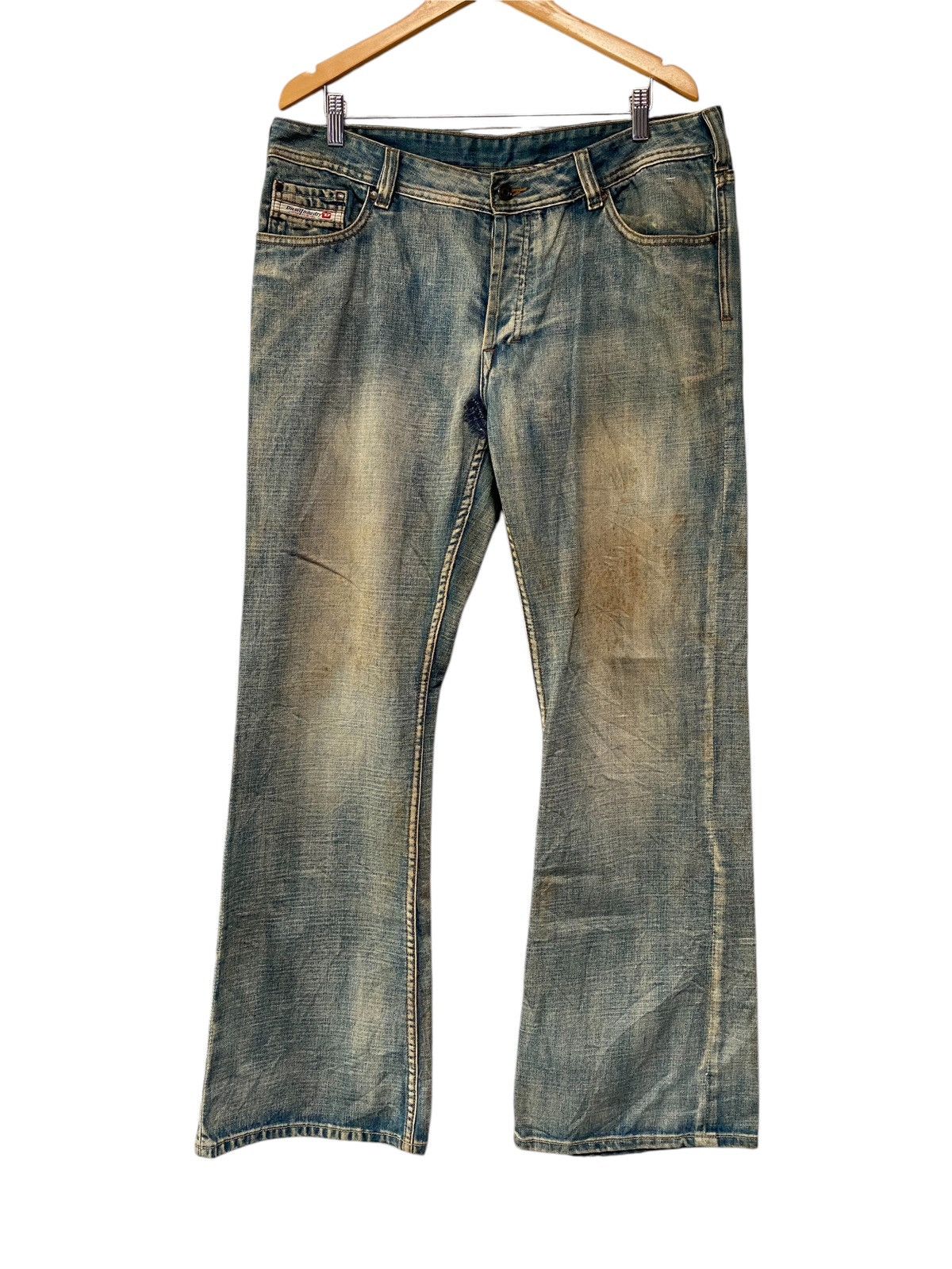 Diesel × If Six Was Nine Diesel bleach flared jeans S4 Size US 38 / EU 54 - 1 Thumbnail