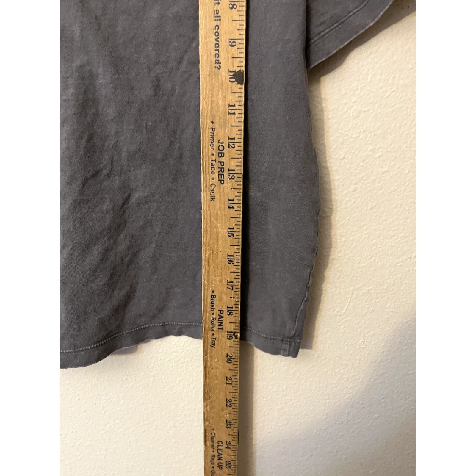 Zara Zara T Shirt Women’s Size Small Regular Cotton Gray Solid Crew Neck Short Sleeve Casual Vintage Art Style Basic Mens Womens Girls Boys Size S / US 4 / IT 40 - 4 Thumbnail
