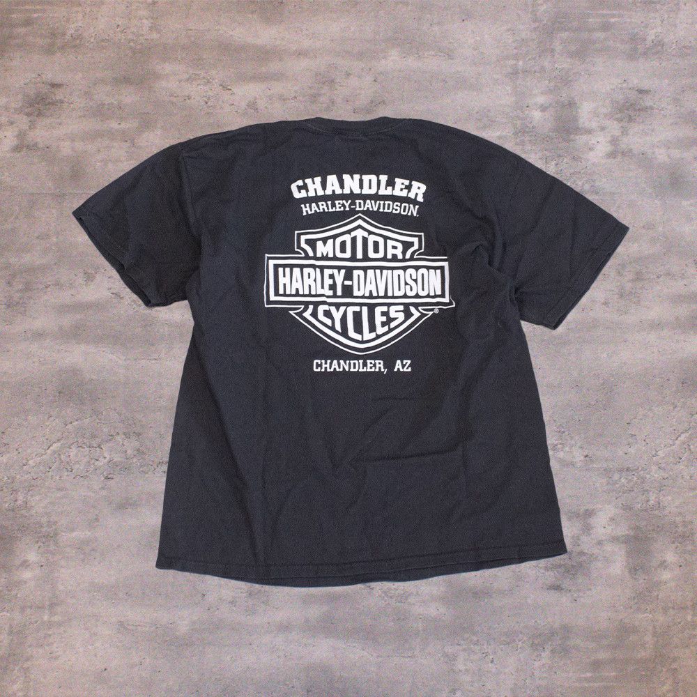 Harley Davidson Harley Davidson Skull Arizona Black Black T-Shirt Size US L / EU 52-54 / 3 - 2 Thumbnail