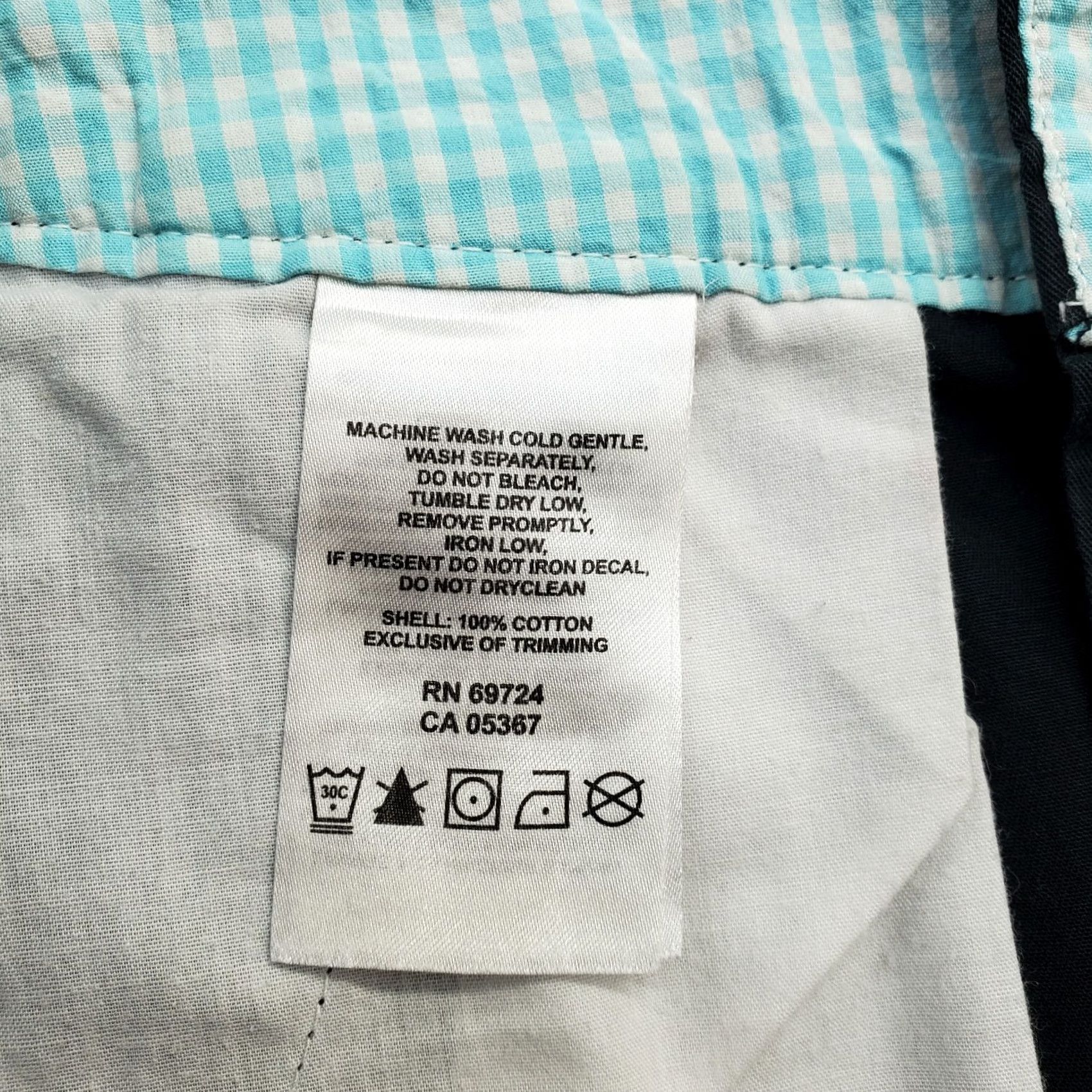 Vintage Columbia Sun Protection Chino Shorts Women Size 6/7 Navy Omni Shade 2-Button Fly Size 28" / US 6 / IT 42 - 7 Thumbnail
